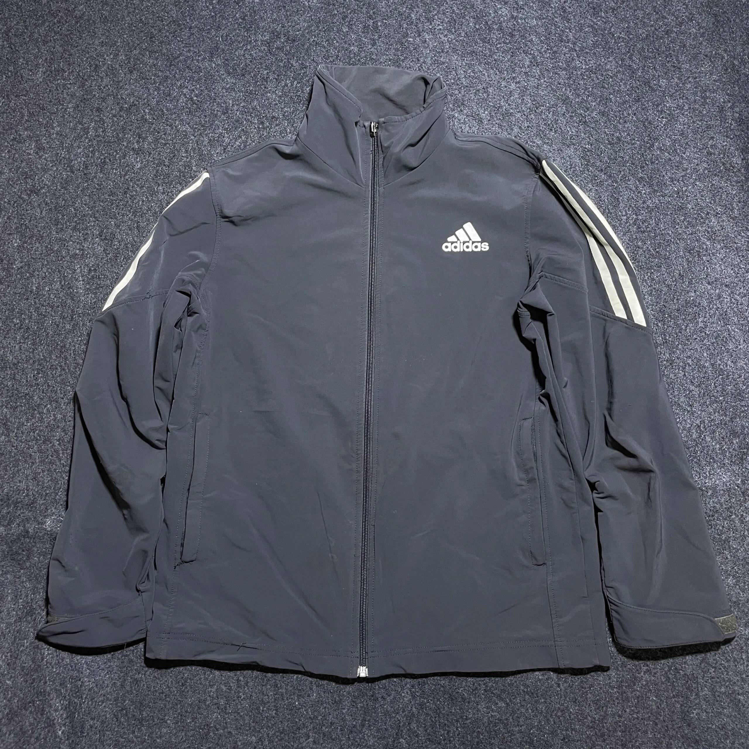 Adidas Grey Track Jacket alternate view