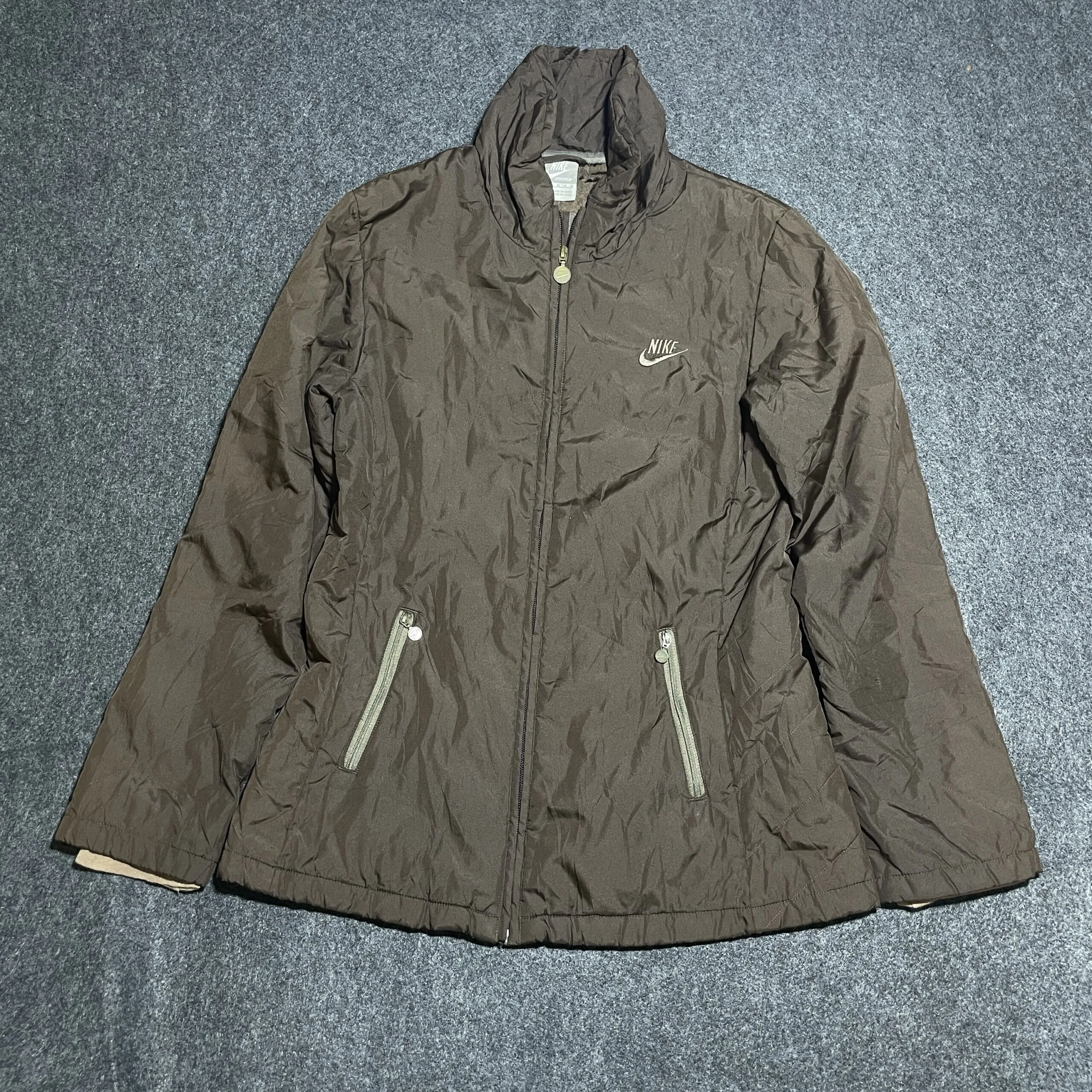 Nike Brown Jacket front view