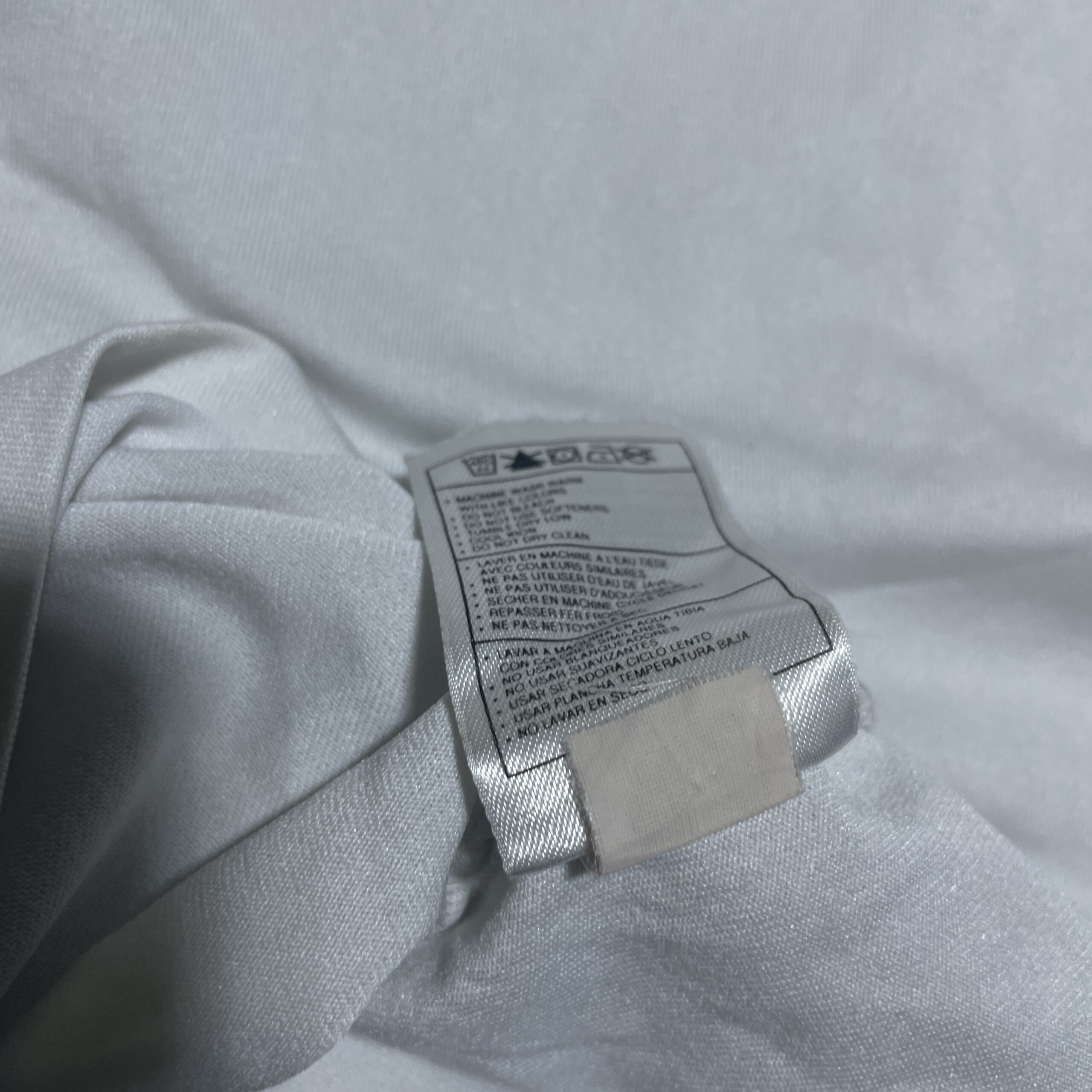 Nike White T-Shirt detail view