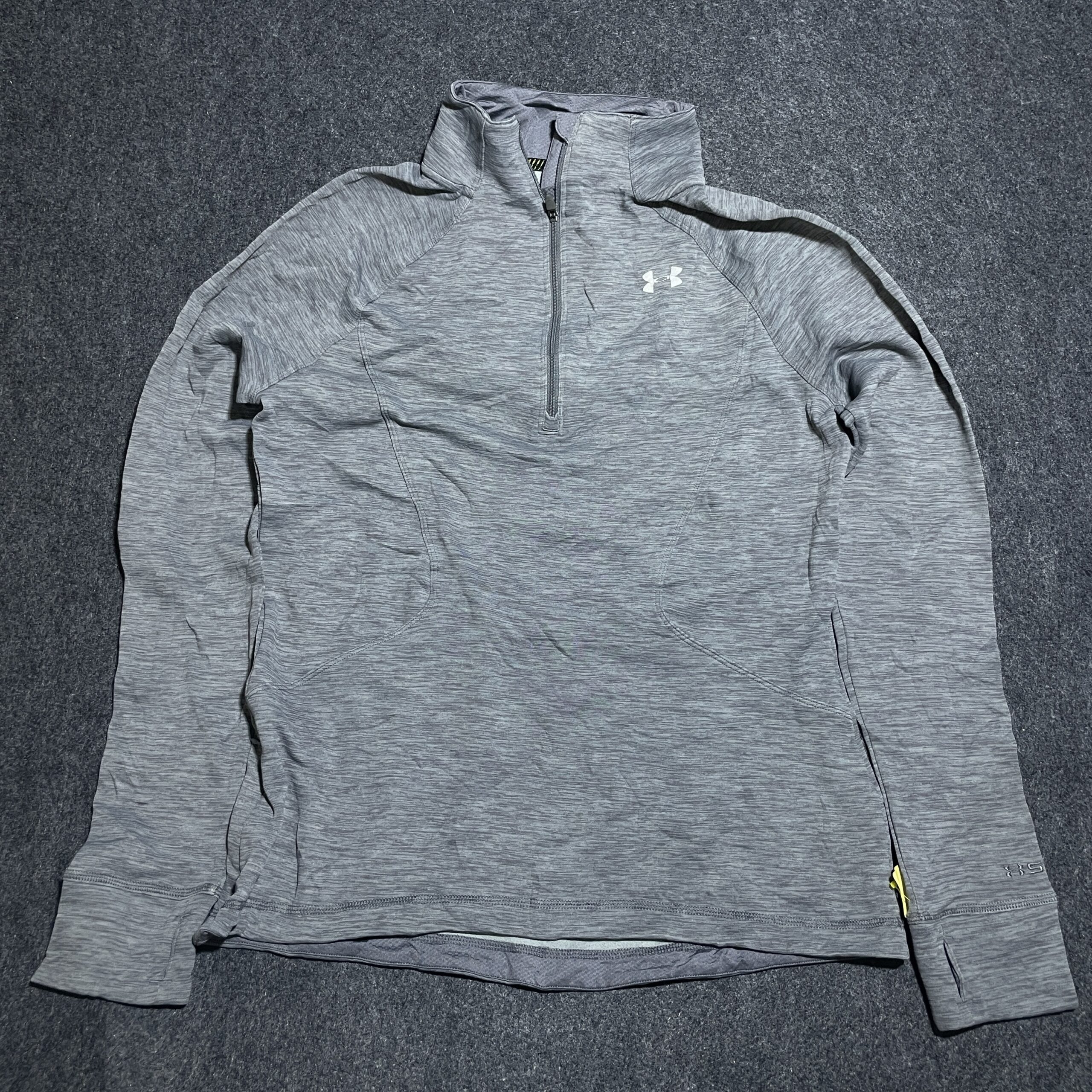 Under Armour Grey T-Shirt back view