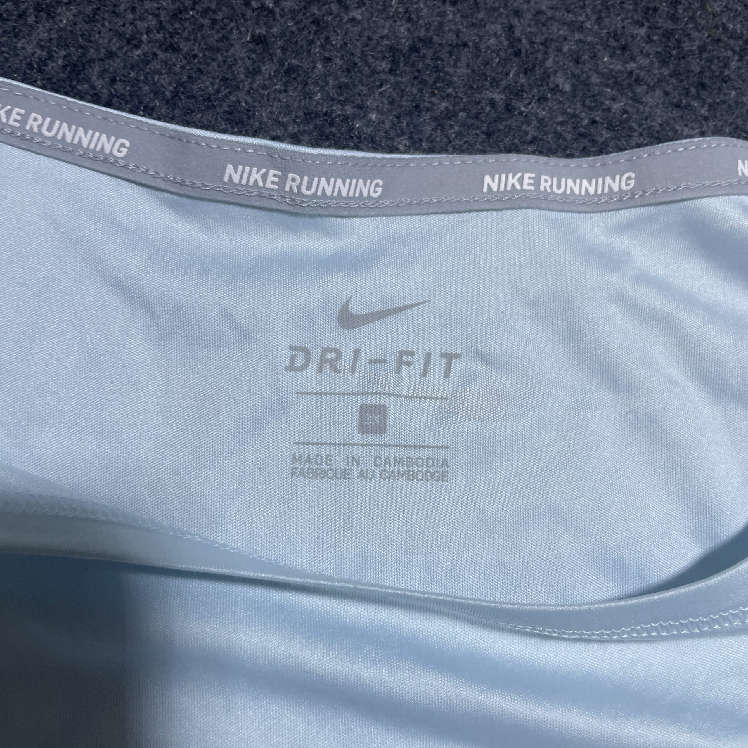 Nike Blue T-Shirt back view