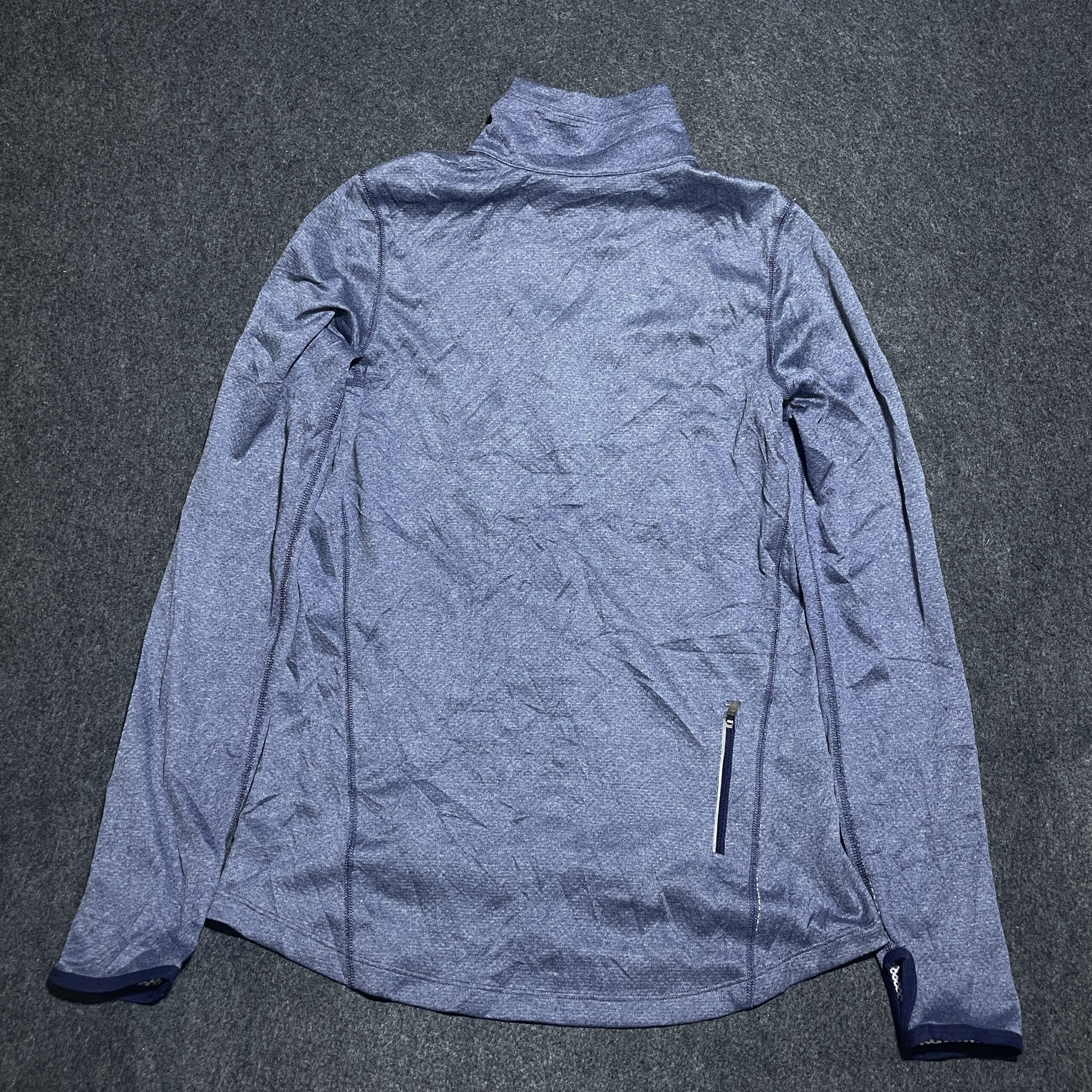Nike Purple Track Jacket detail view