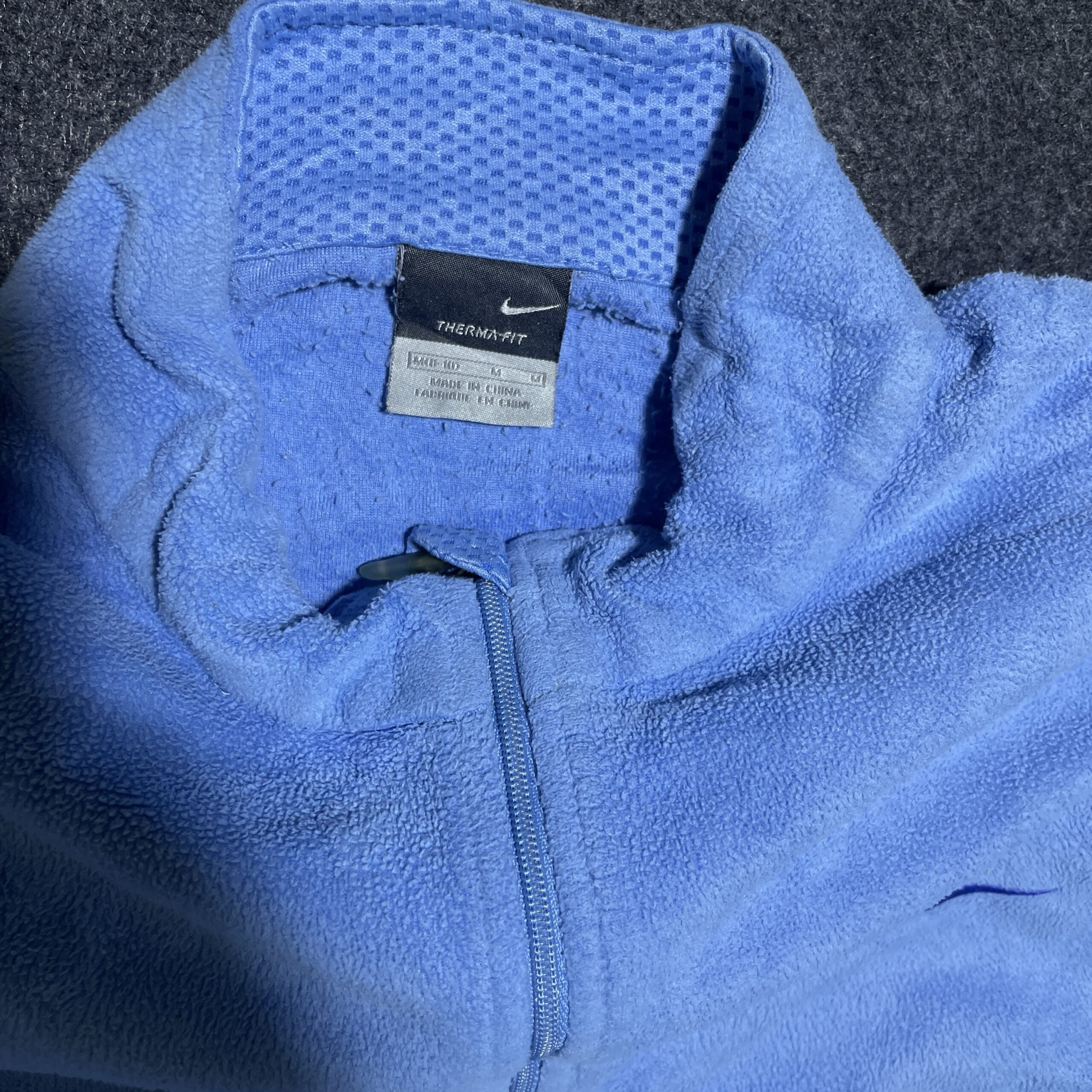 Nike Blue Sweater detail view
