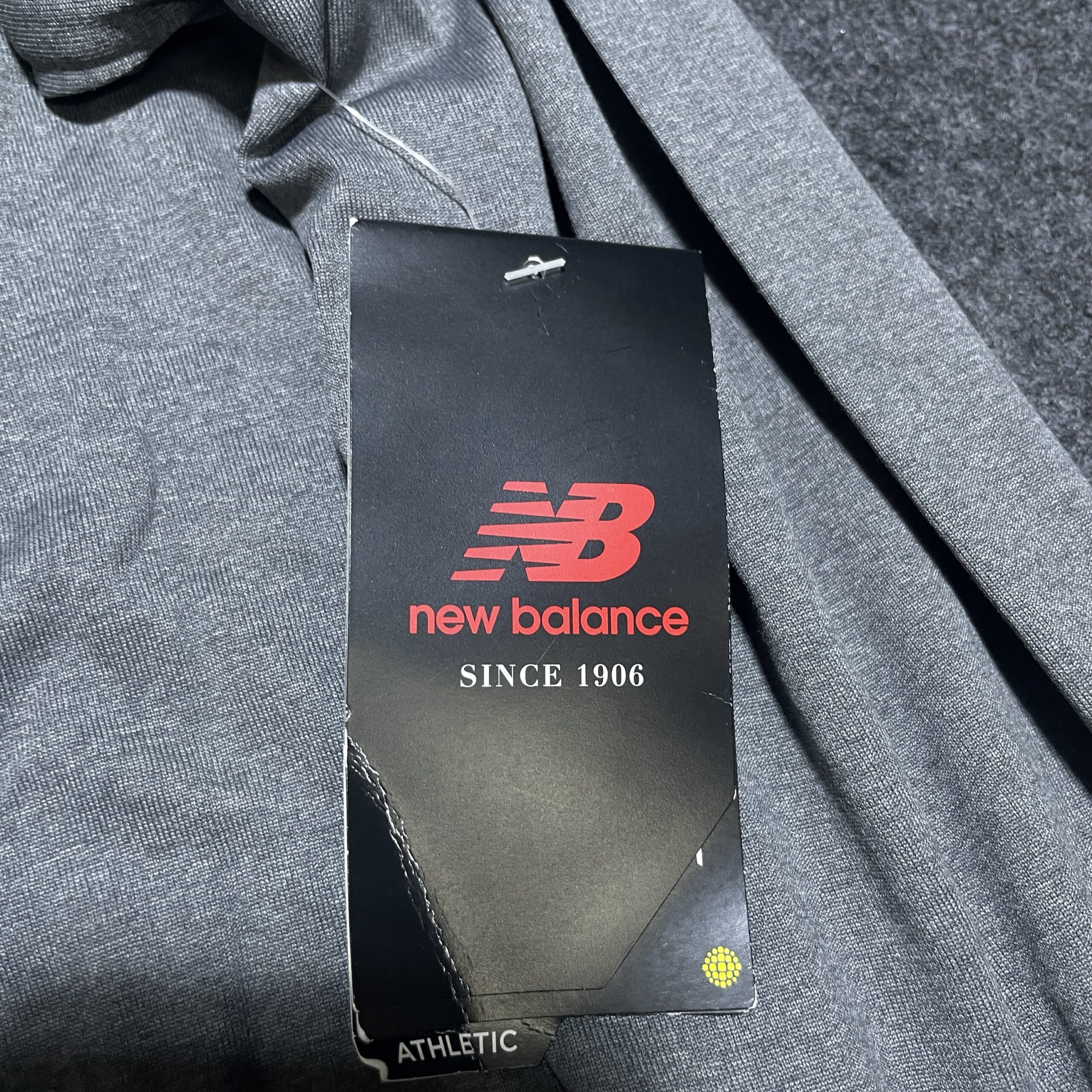 New Balance Grey T-Shirt back view