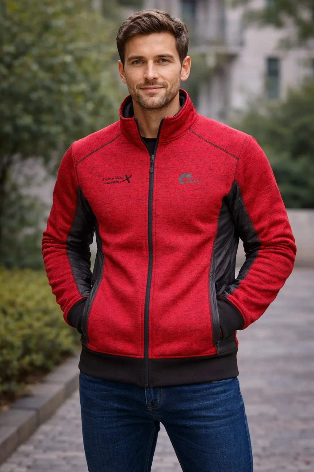 Nepa Red Jacket front view