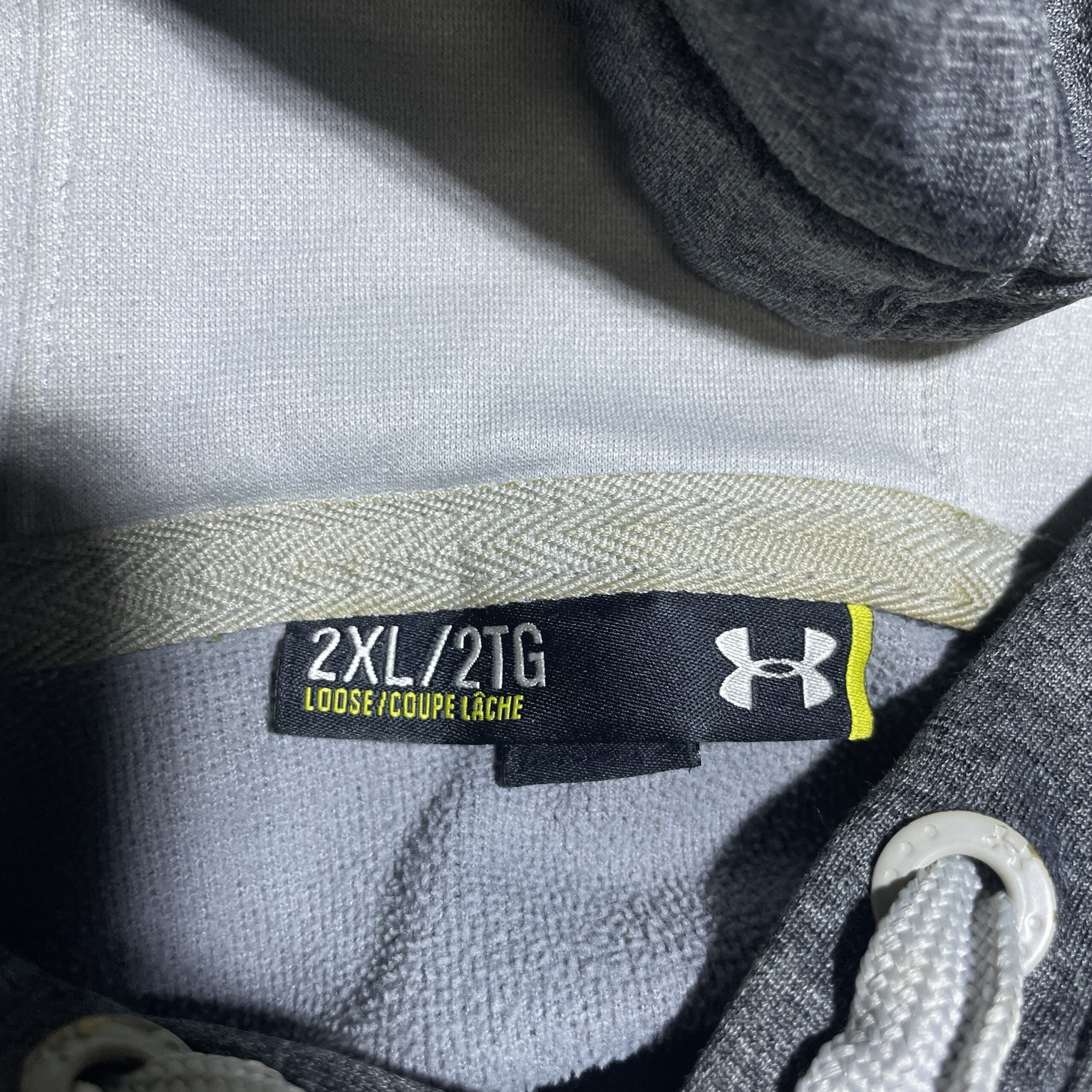 Under Armour Grey T-Shirt back view