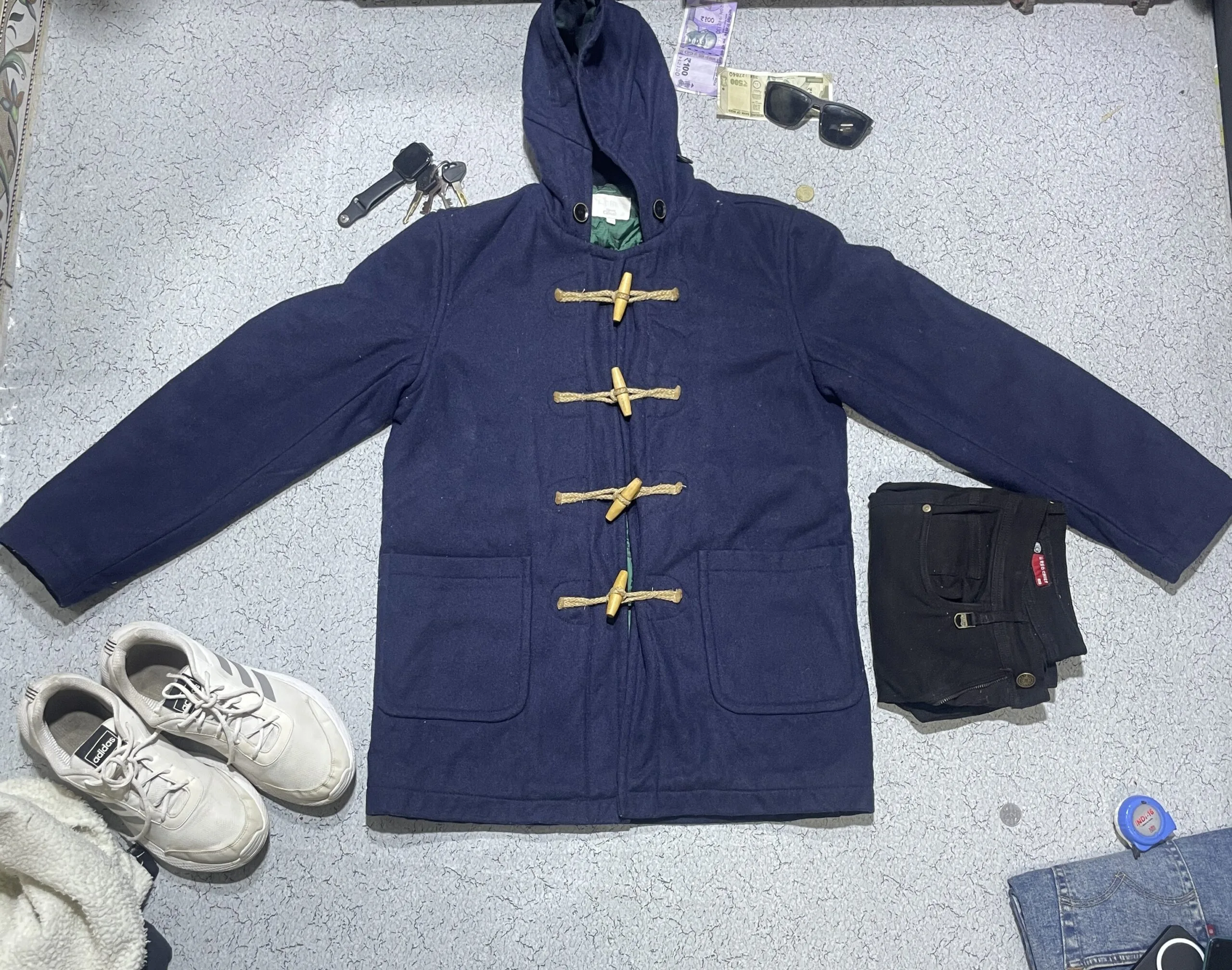 Grey Jacket front view