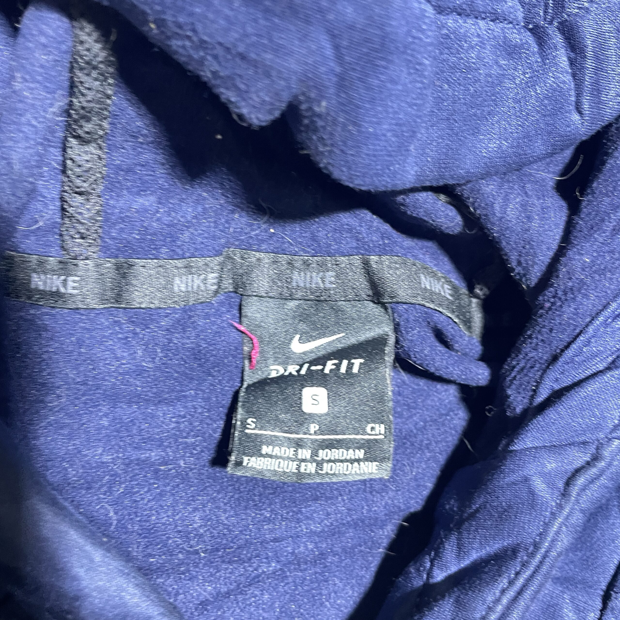Nike Navy Hoodie back view