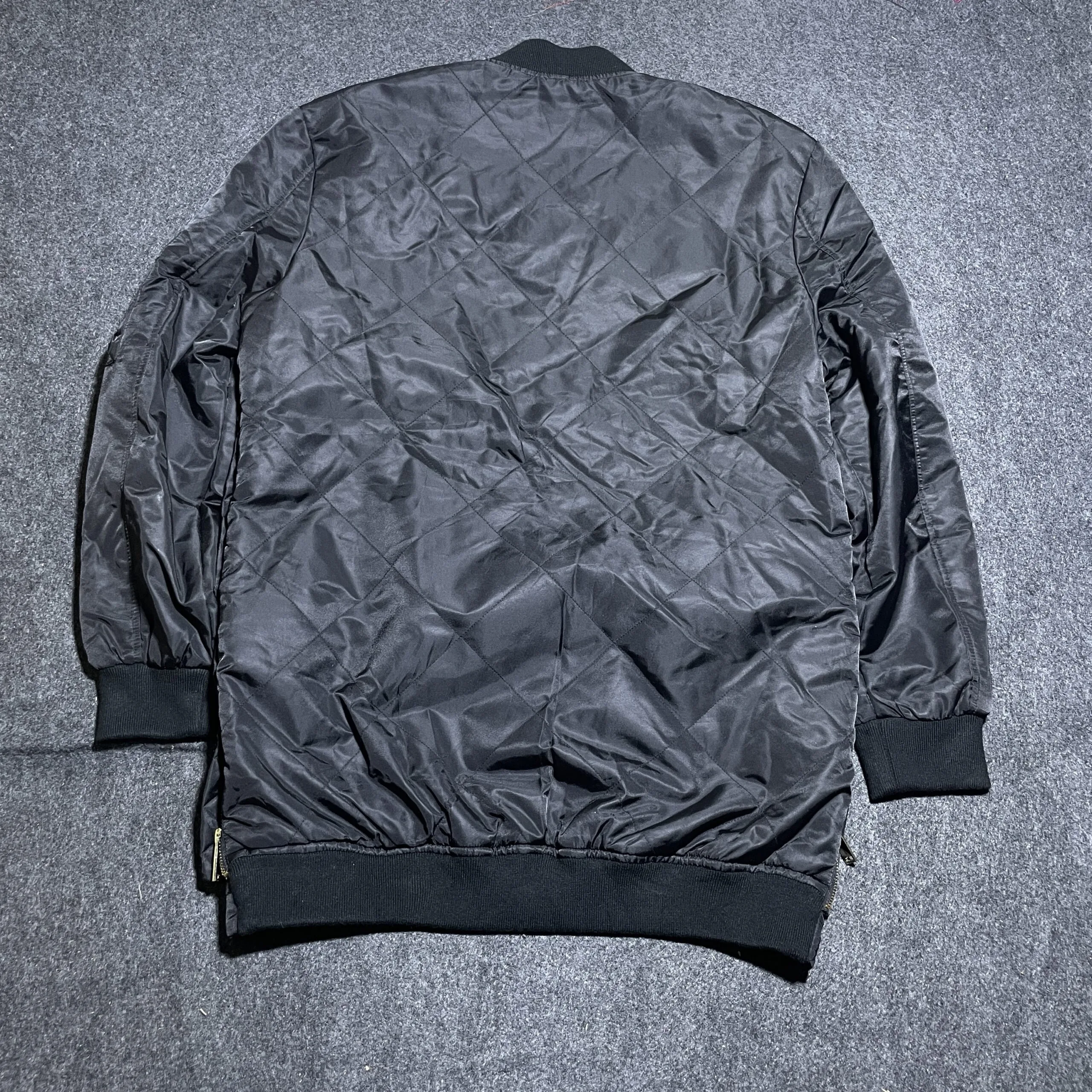 Zara Black Jacket detail view