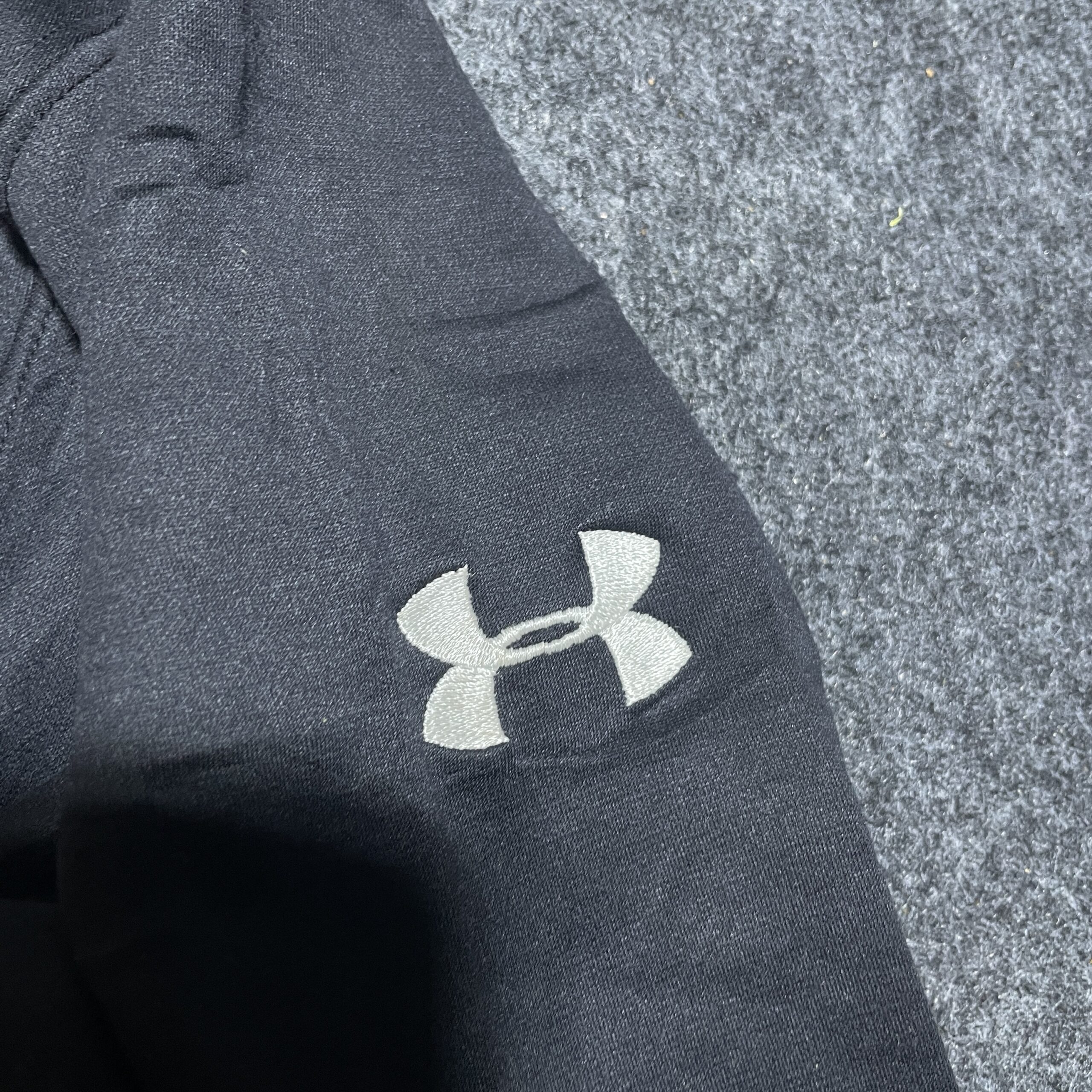 Under Armour Black Hoodie back view