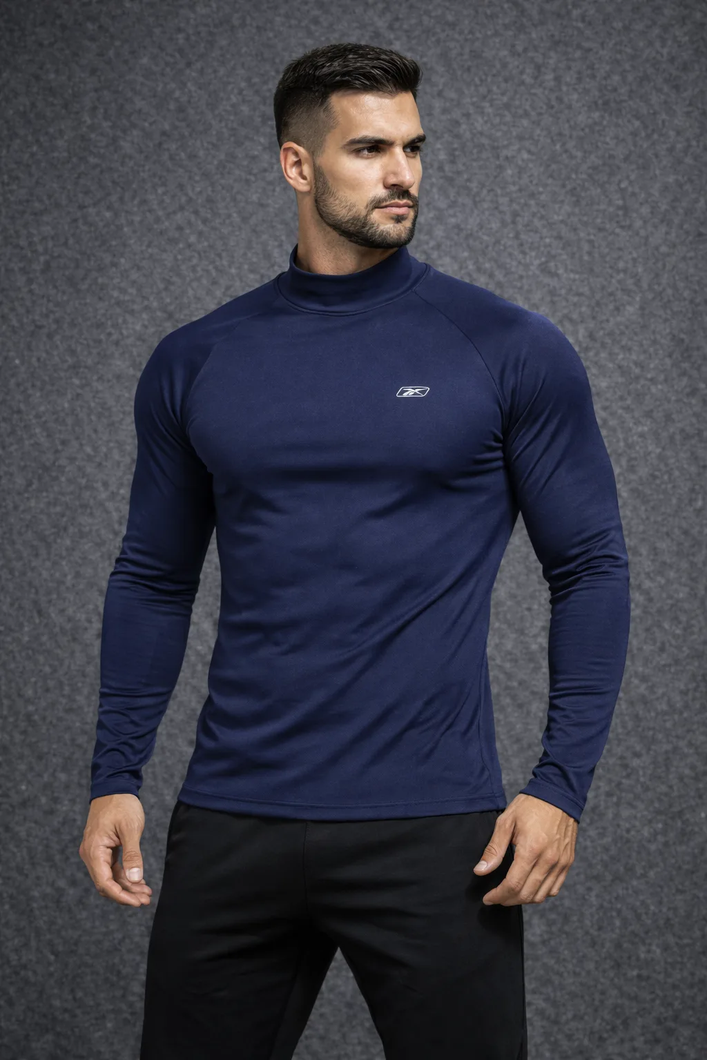 Reebok Navy simple front view