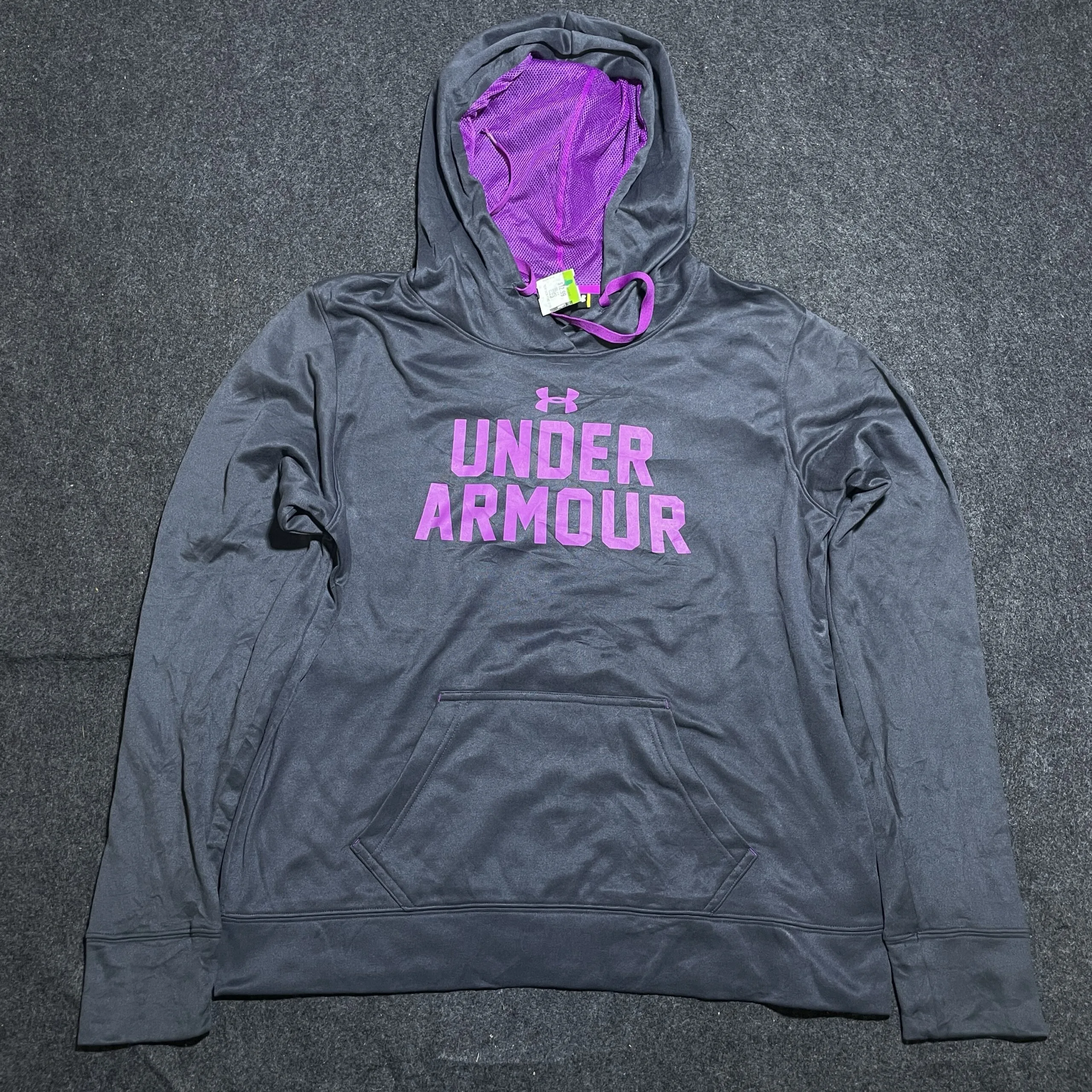 Under Armour Grey Hoodie alternate view