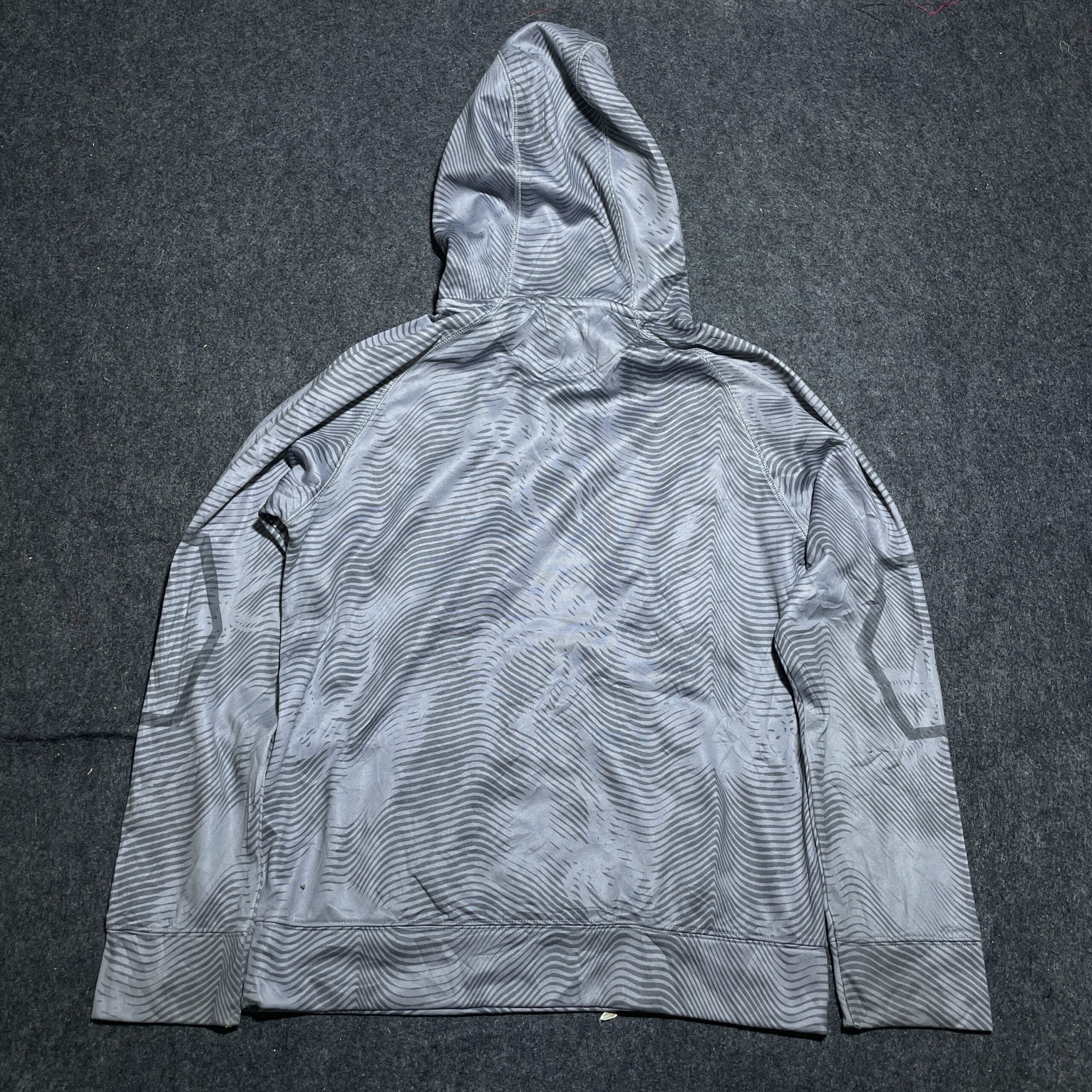 Grey Hoodie detail view