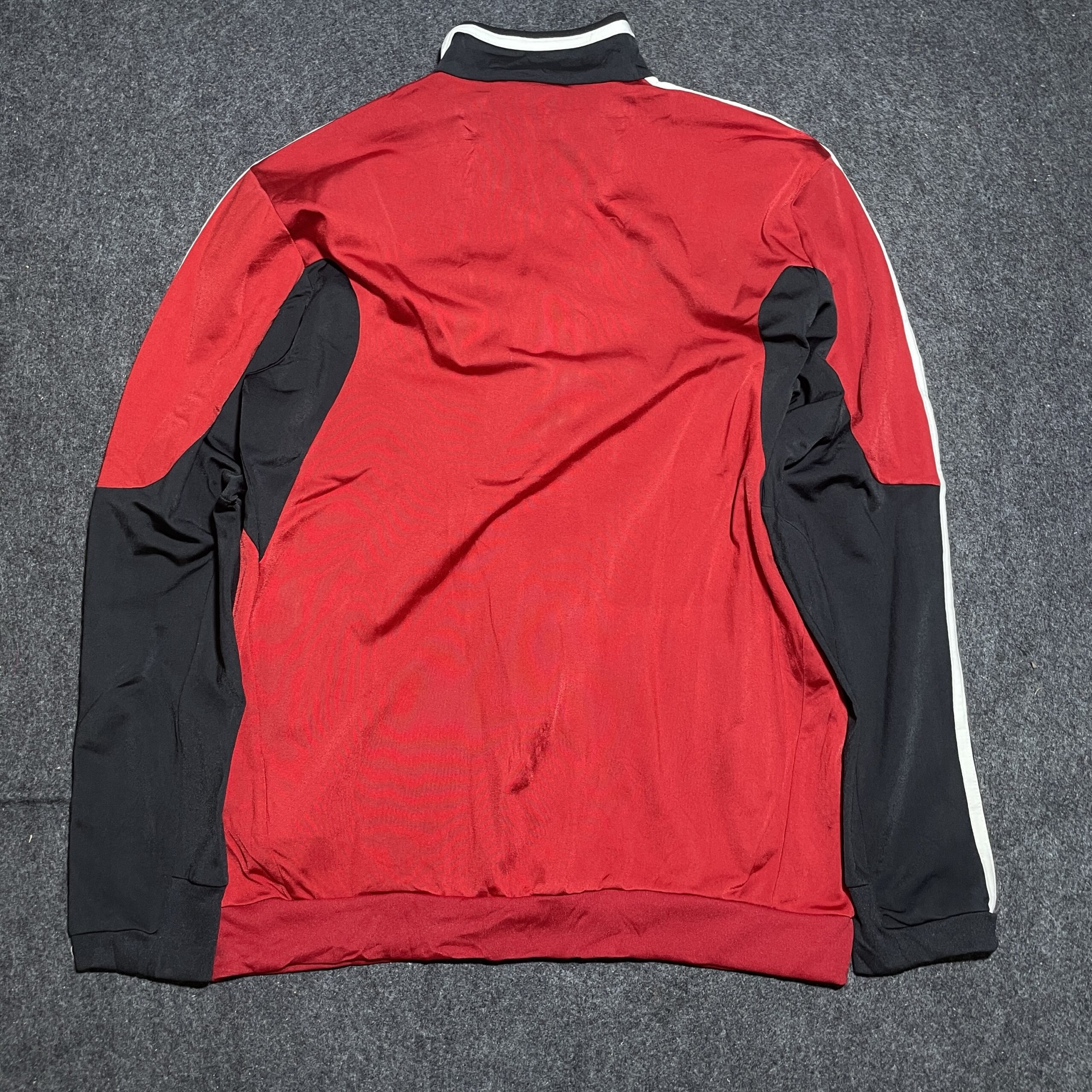 Adidas Black Track Jacket detail view