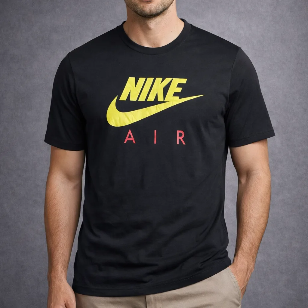 Nike Black T-Shirt front view