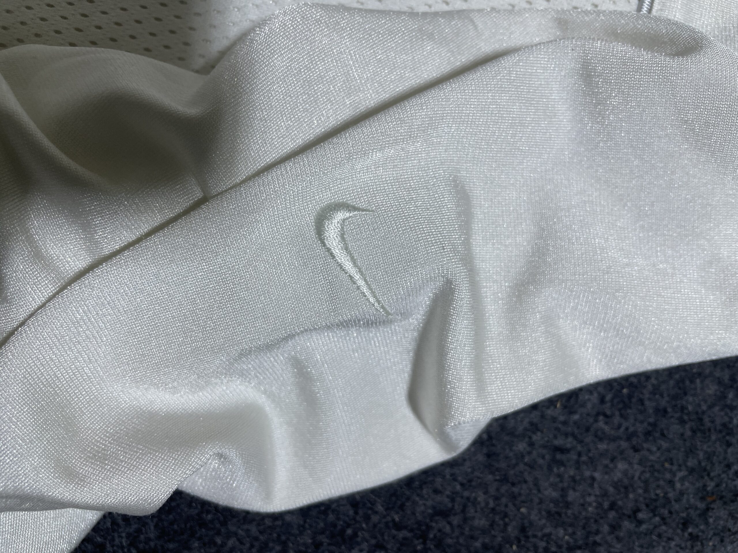 Nike Dri-FIT White T-Shirt back view