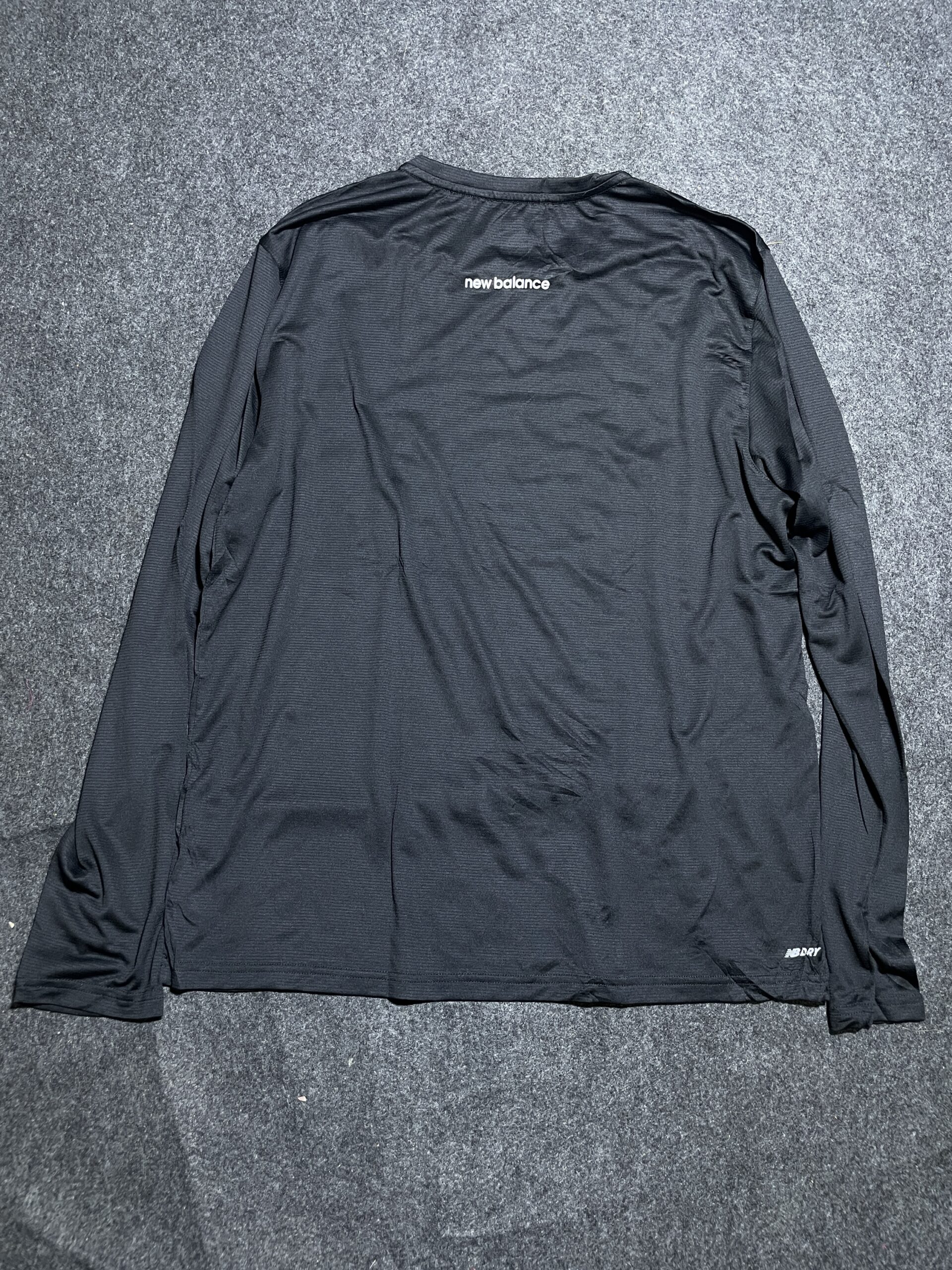 New Balance Black T-Shirt back view