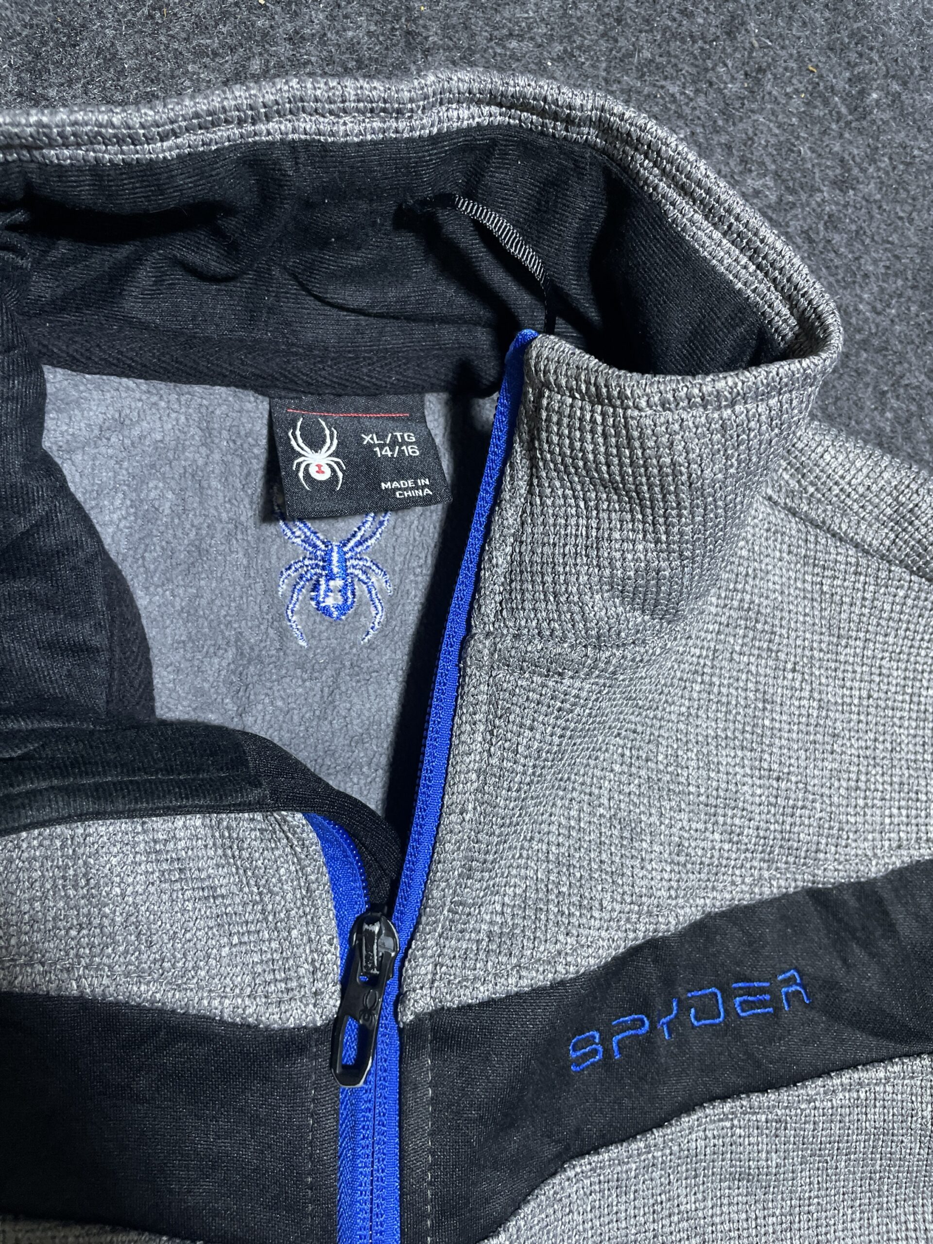 Black Track Jacket back view