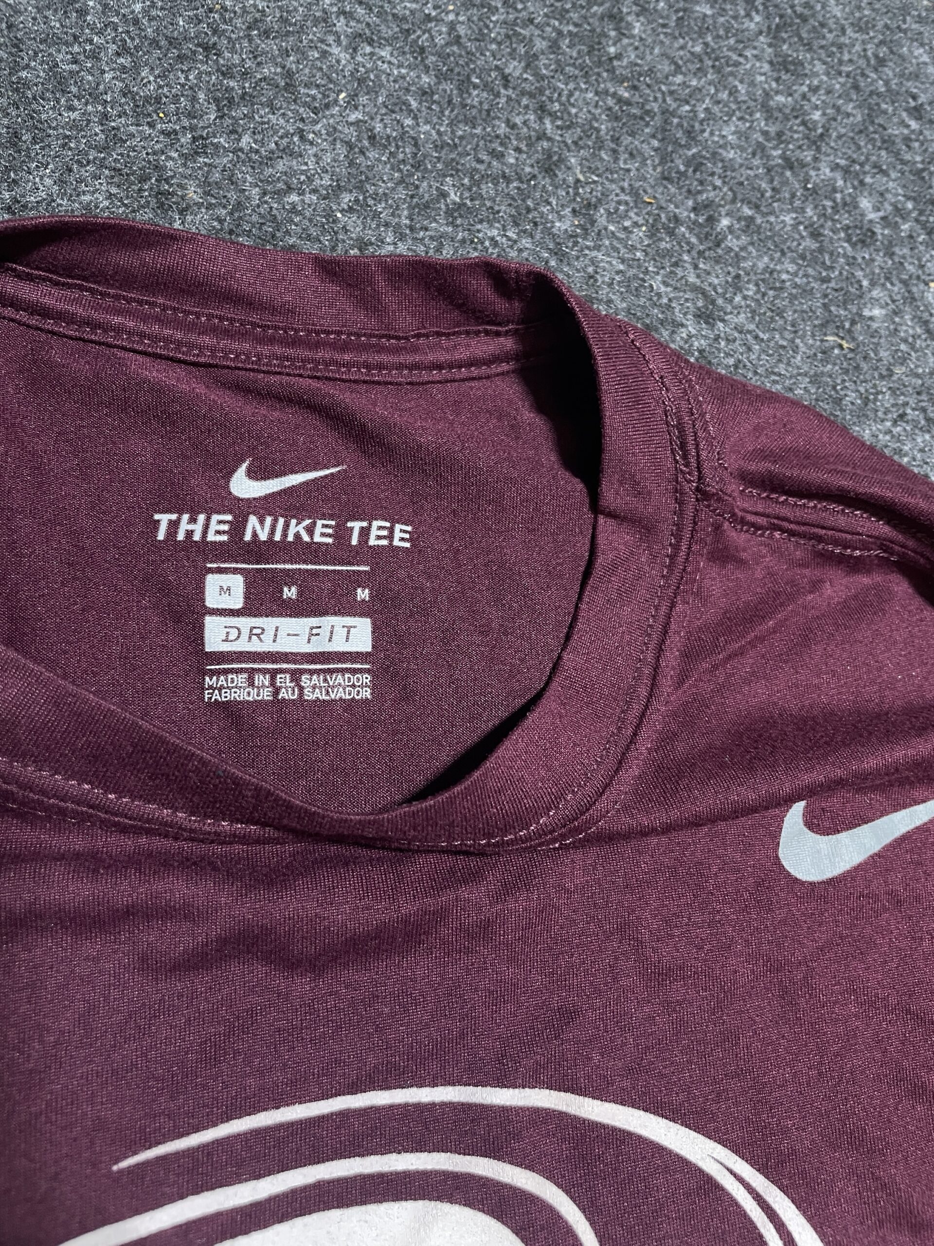 Nike Brown T-Shirt detail view