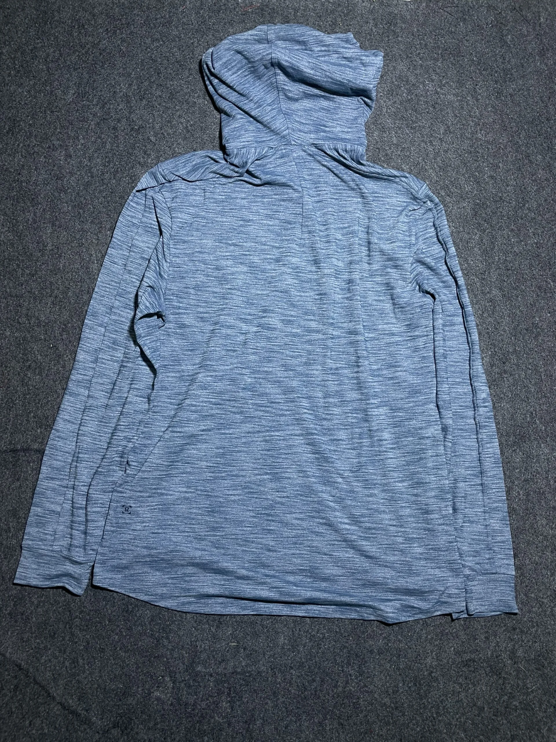 Blue Hoodie alternate view