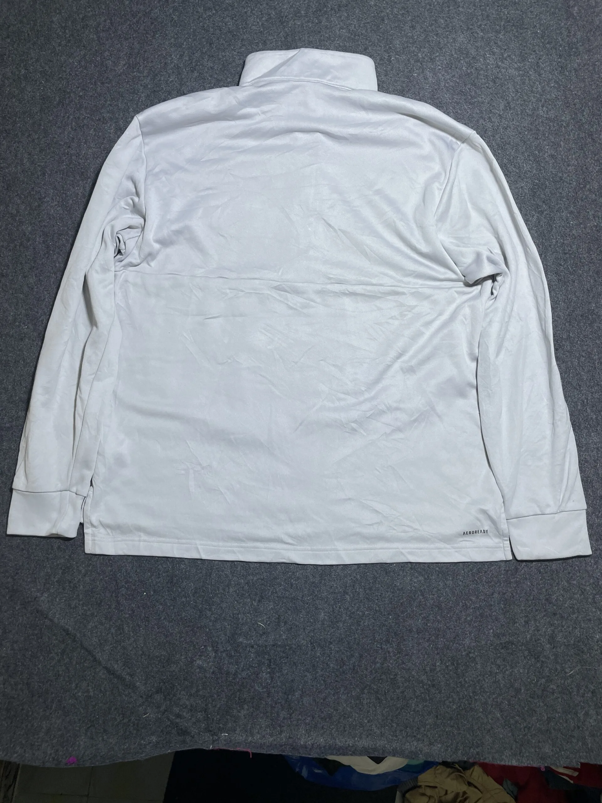 Adidas Grey T-Shirt back view