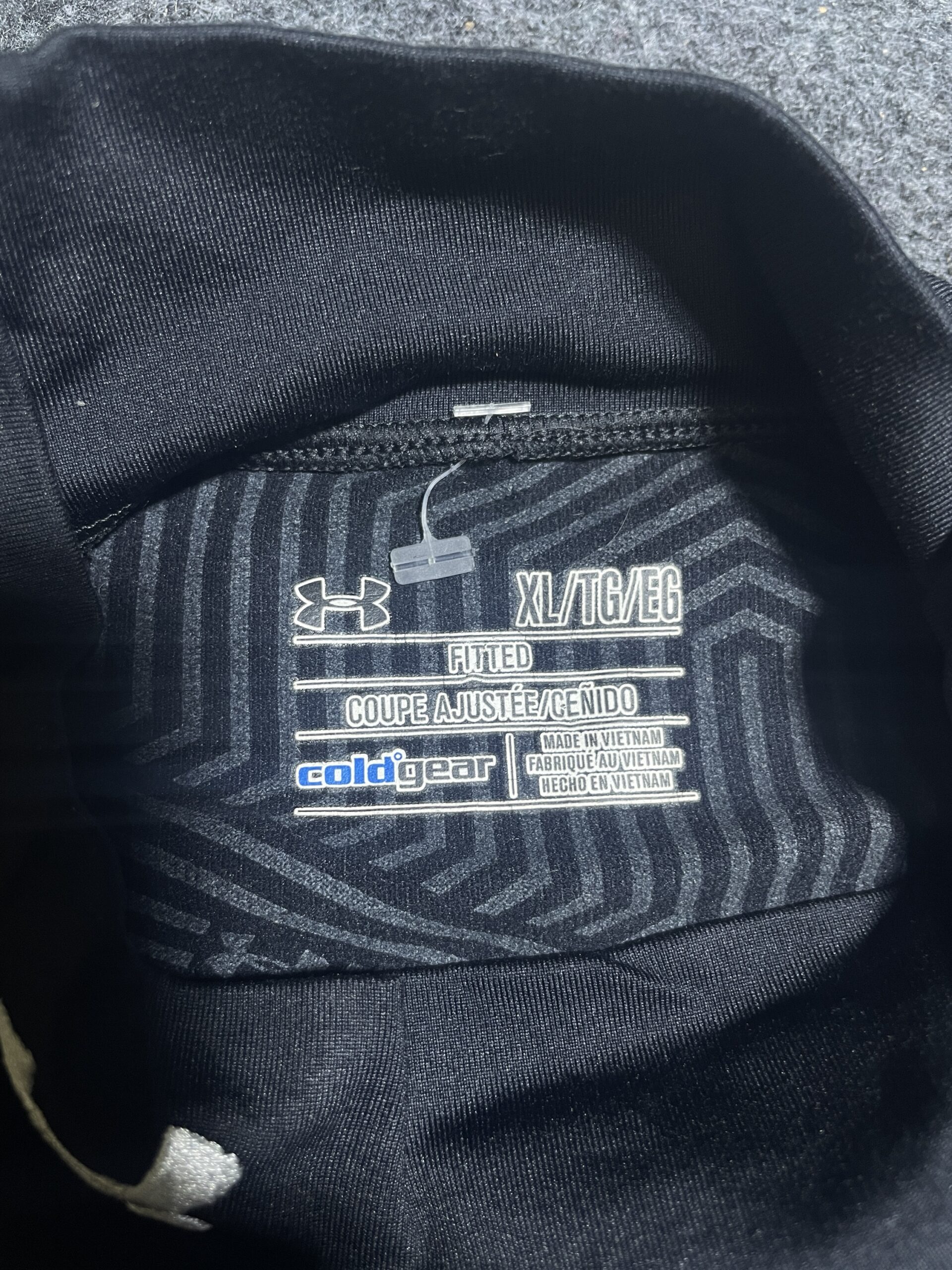 Under Armour Black simple detail view