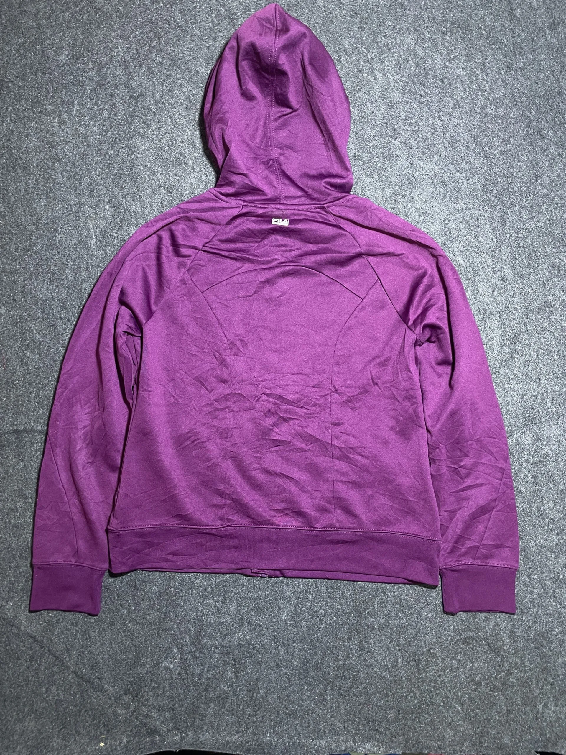 FILA Purple Hoodie detail view