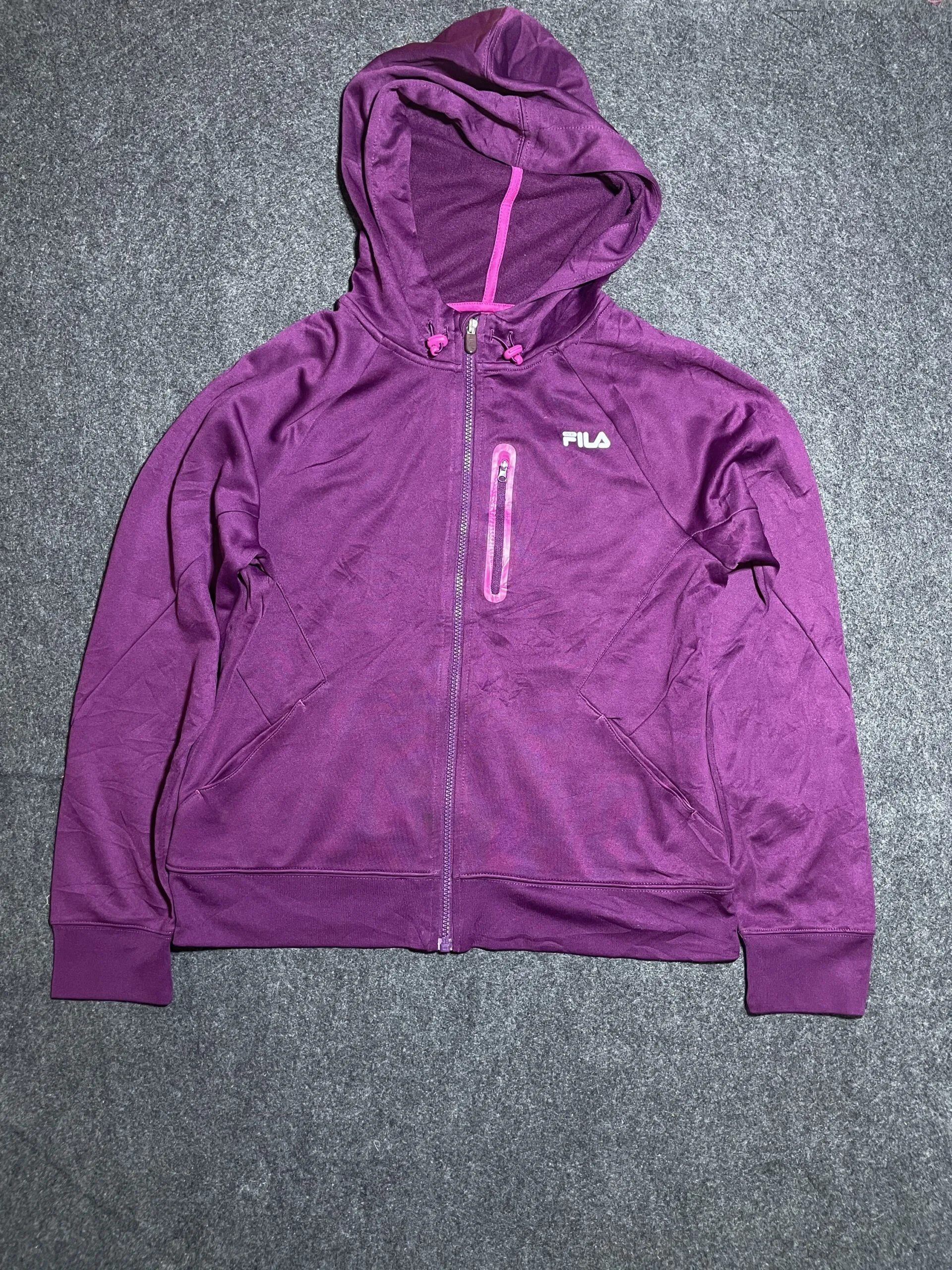 FILA Purple Hoodie alternate view