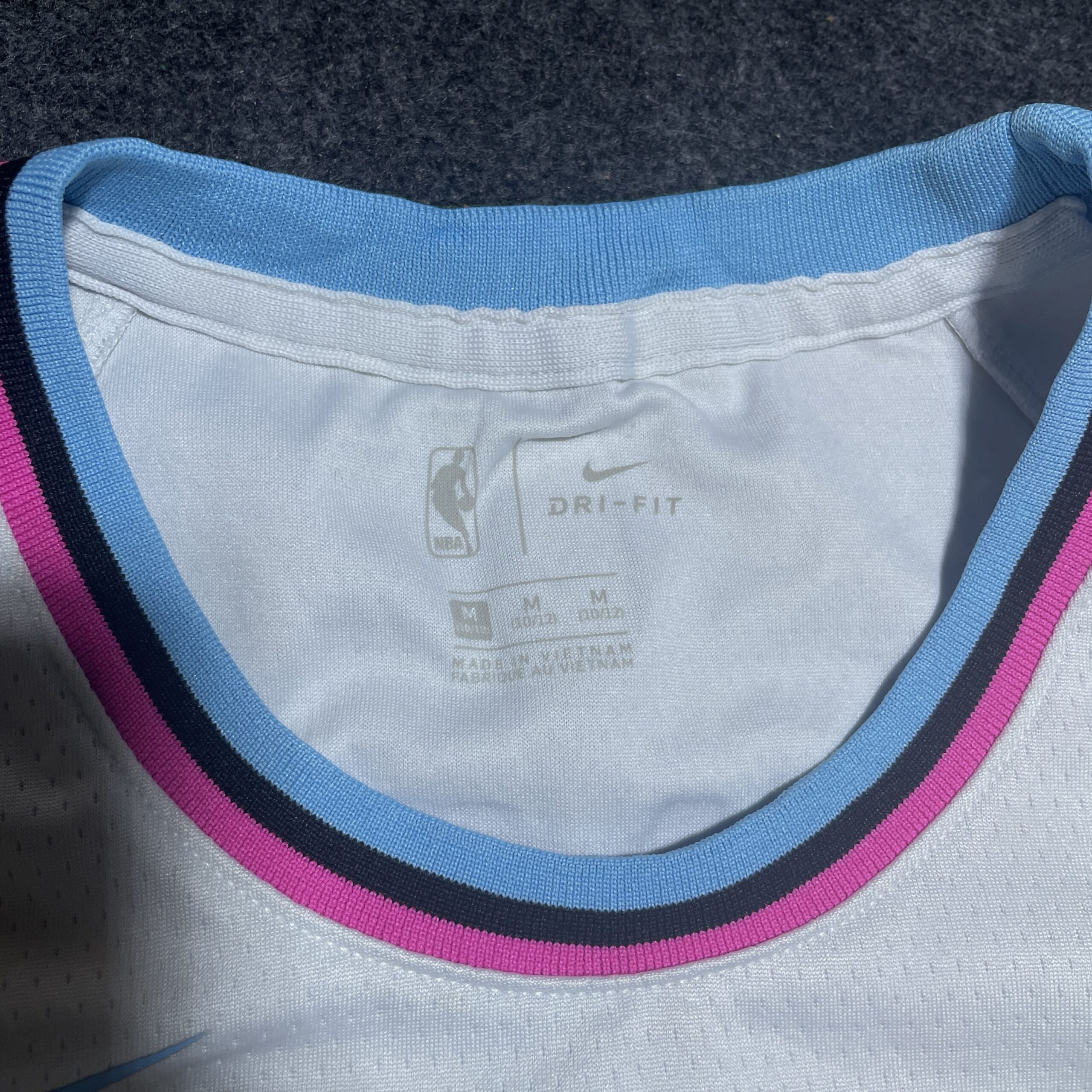 Nike White Jersey back view