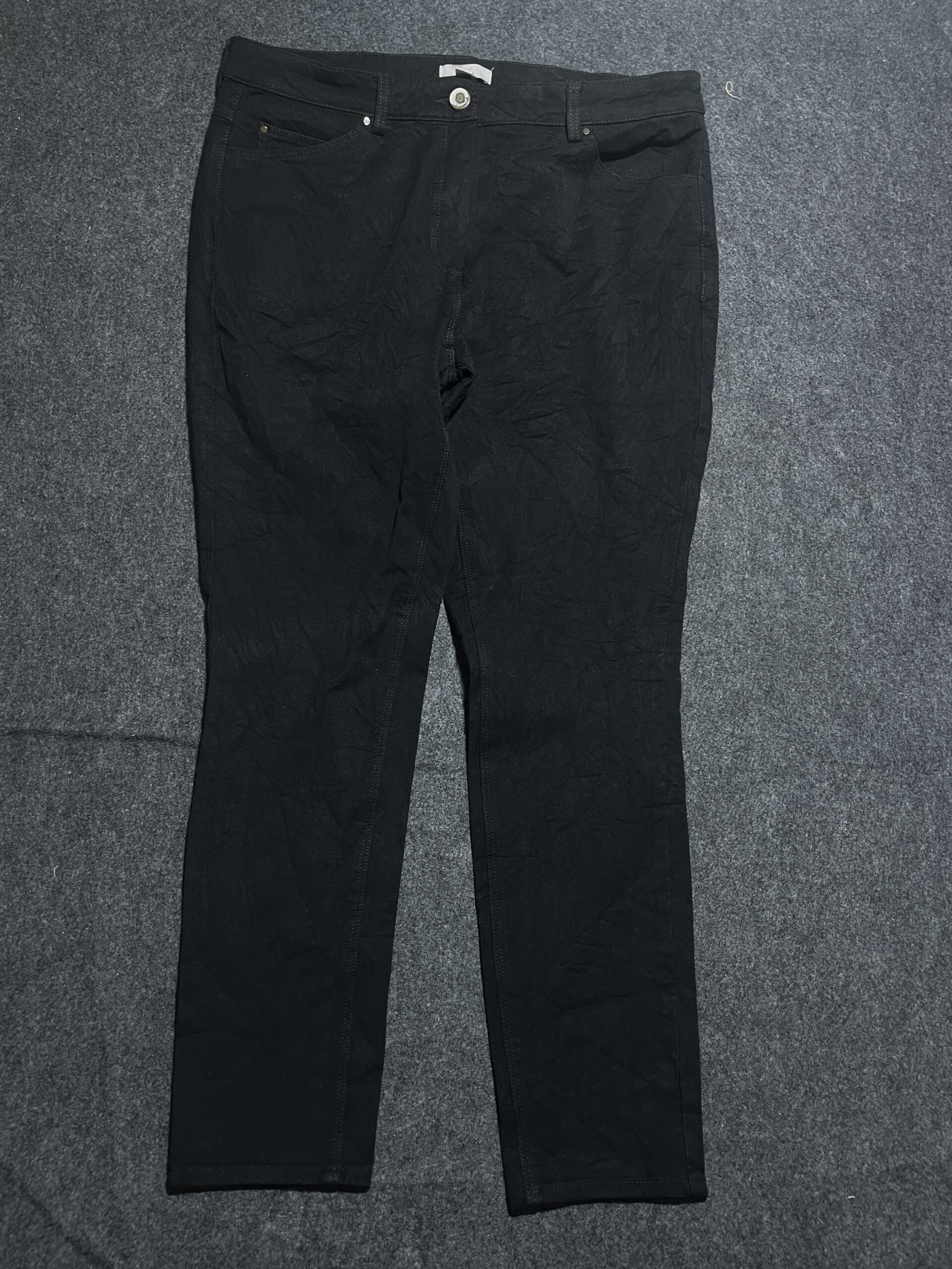 Black Denim Jeans detail view