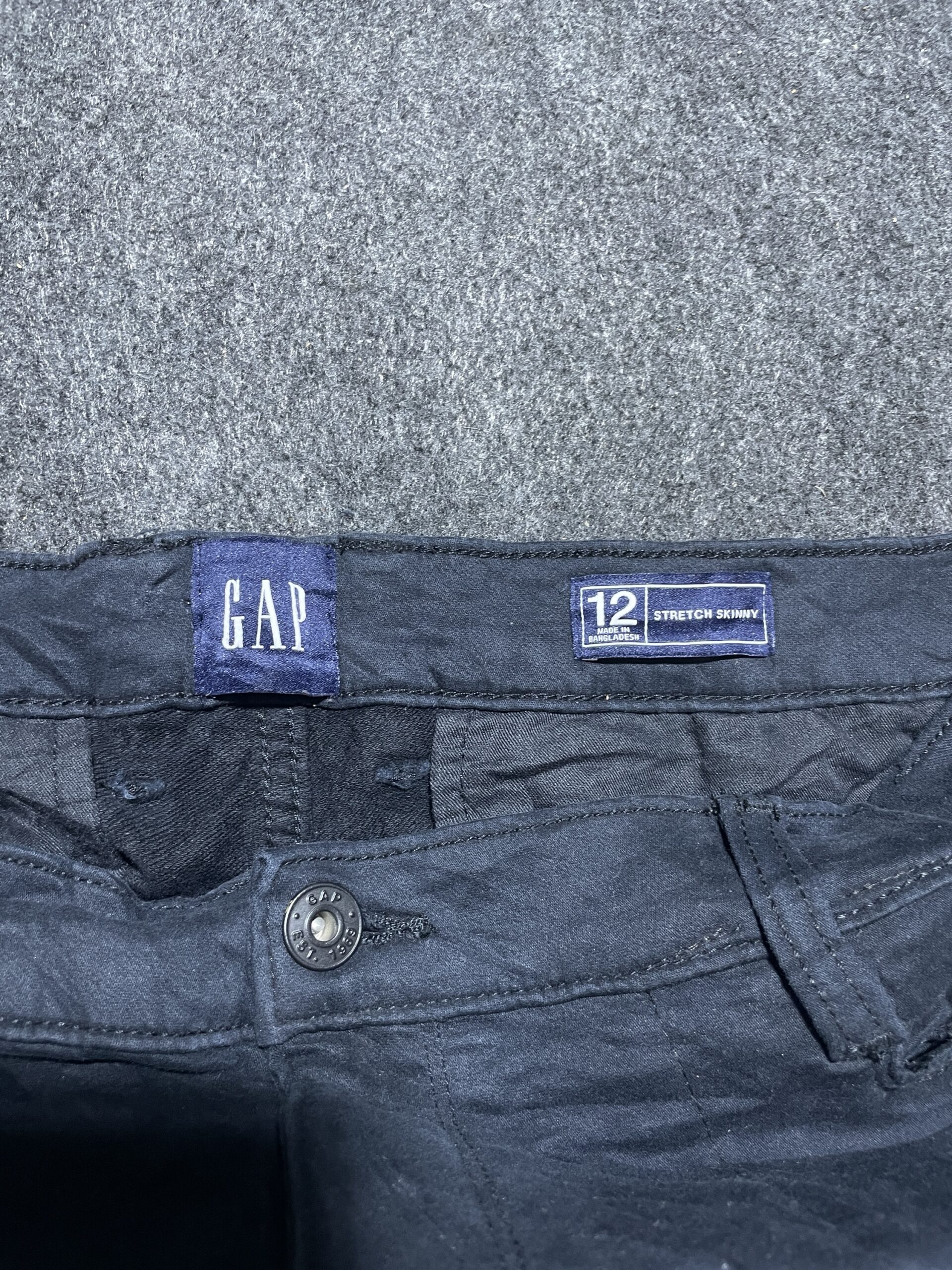 GAP Navy Trousers back view