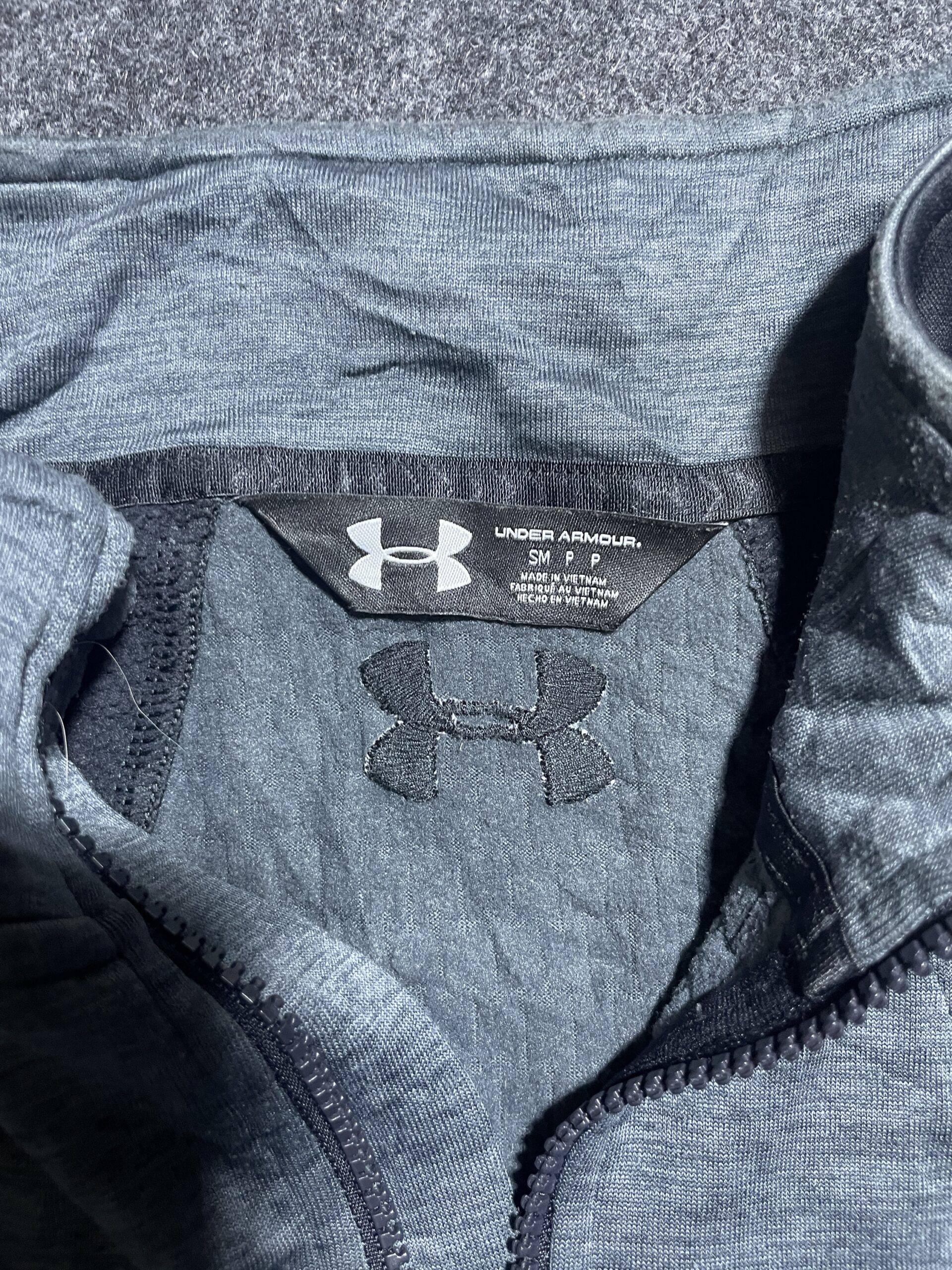 Under Armour Grey T-Shirt back view