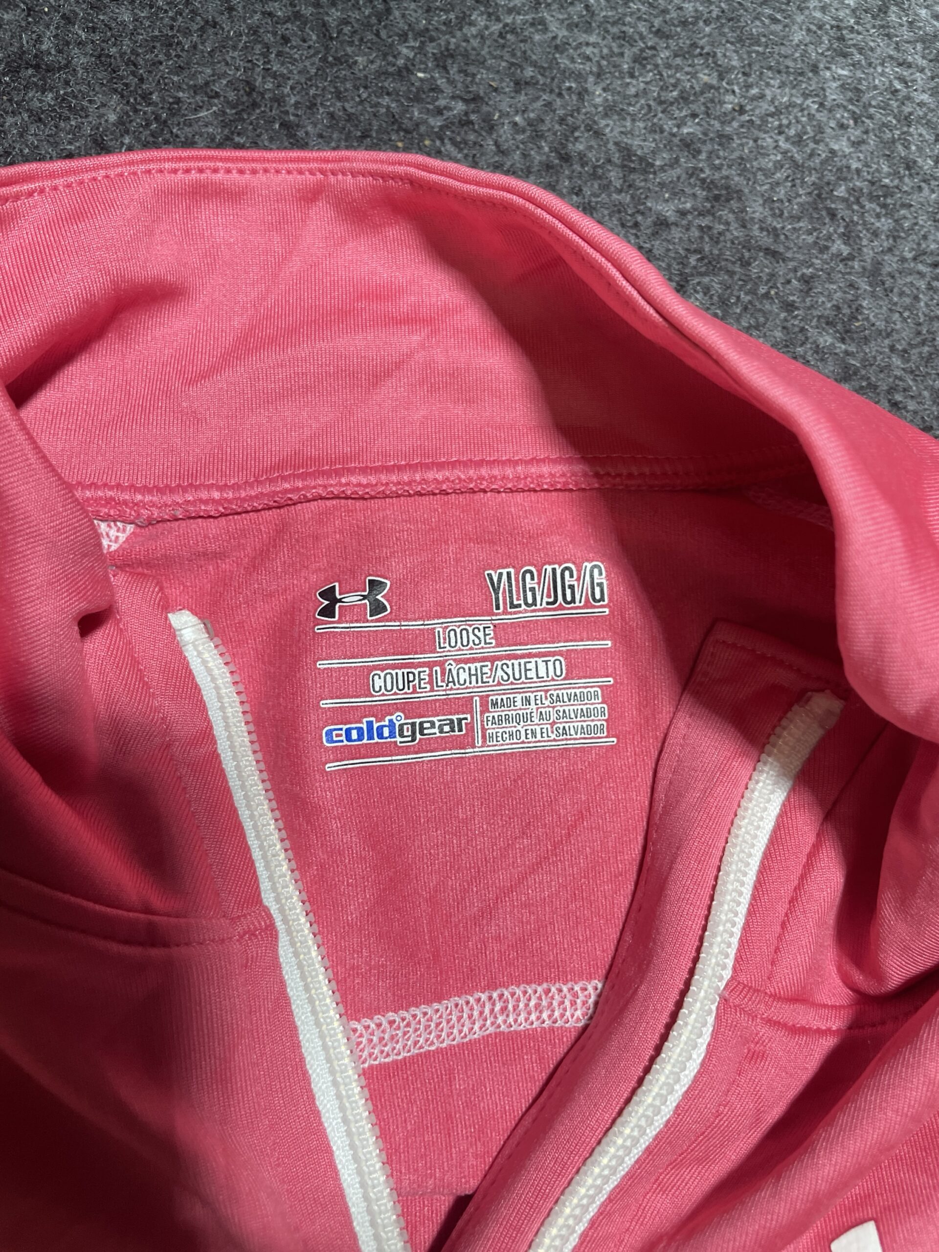 Under Armour Pink T-Shirt detail view