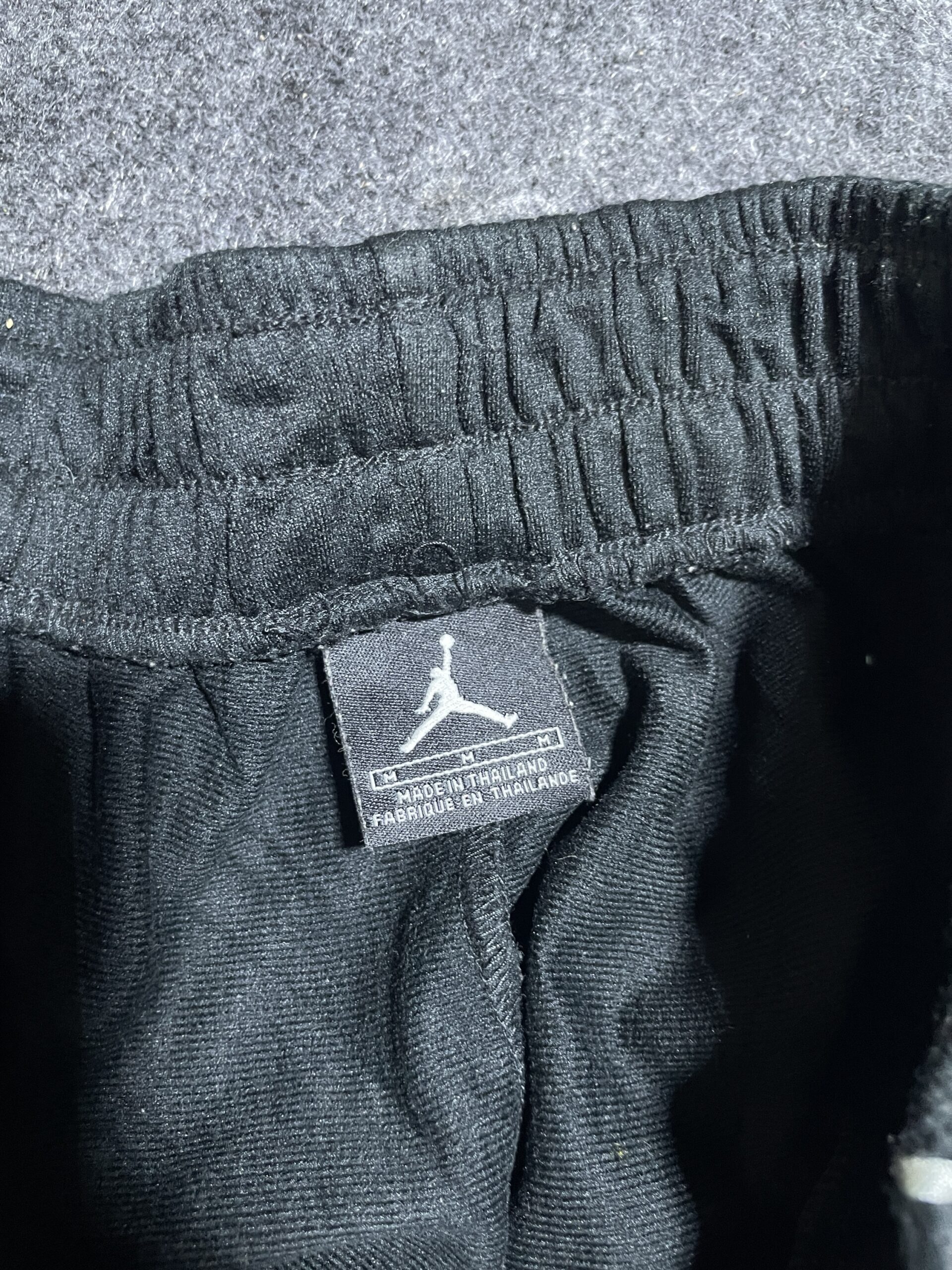 Black Track Pants detail view