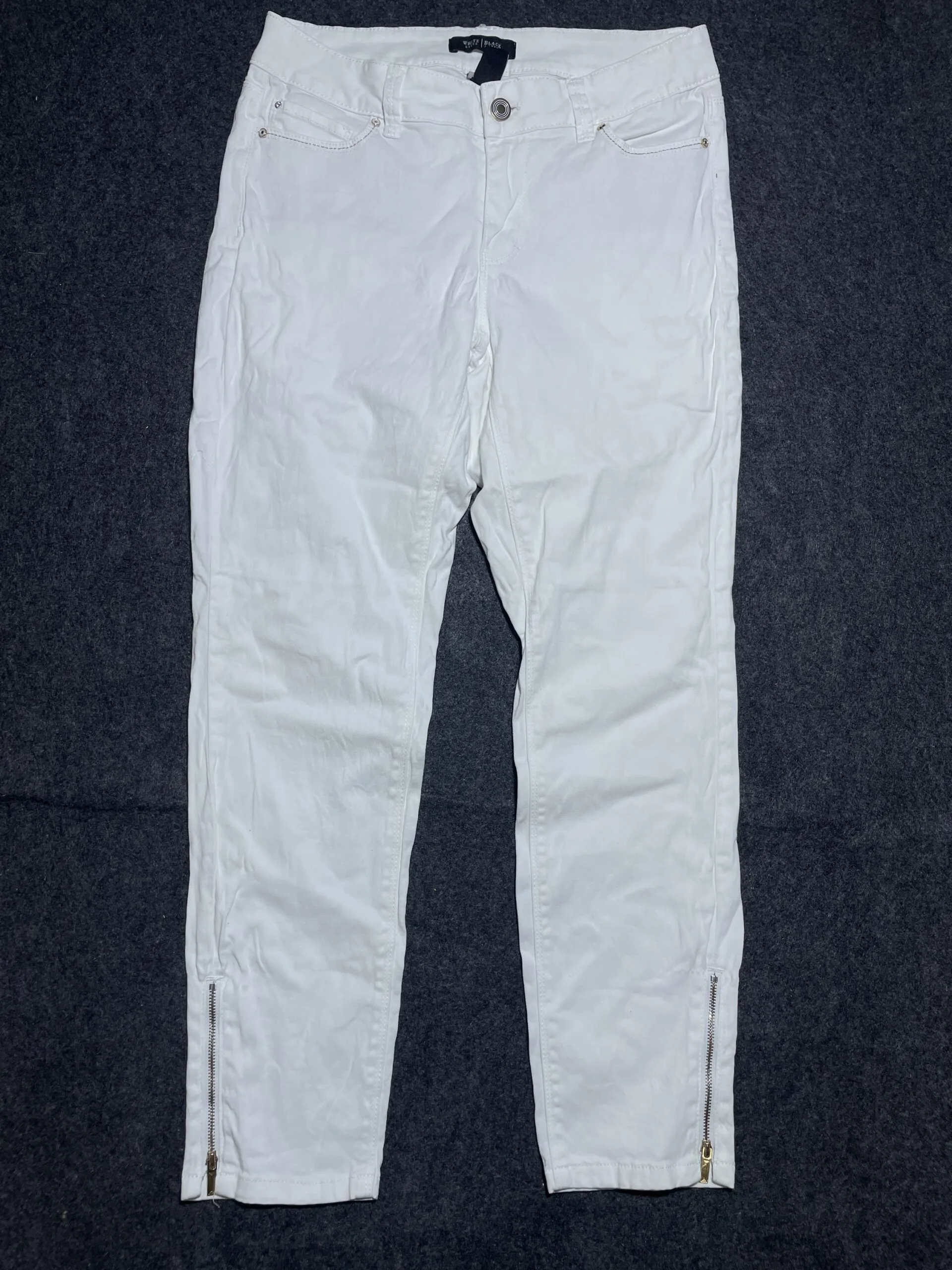 White Chinos front view