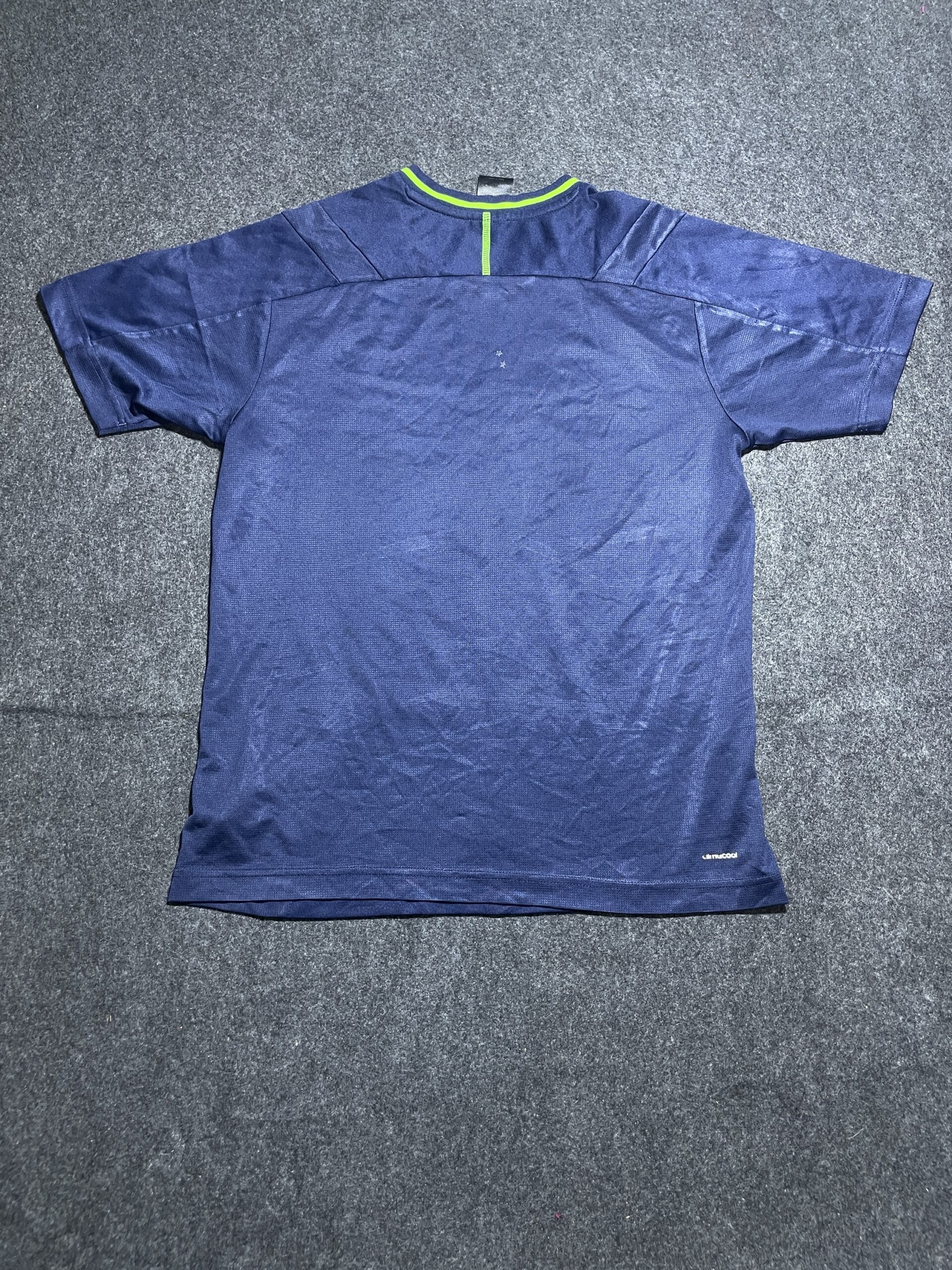 Adidas Navy T-Shirt detail view