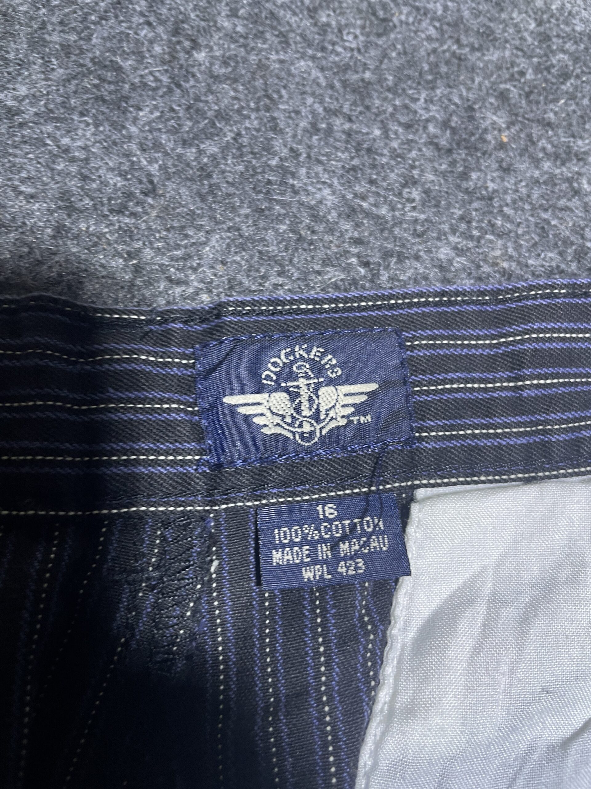 Blue Pants detail view