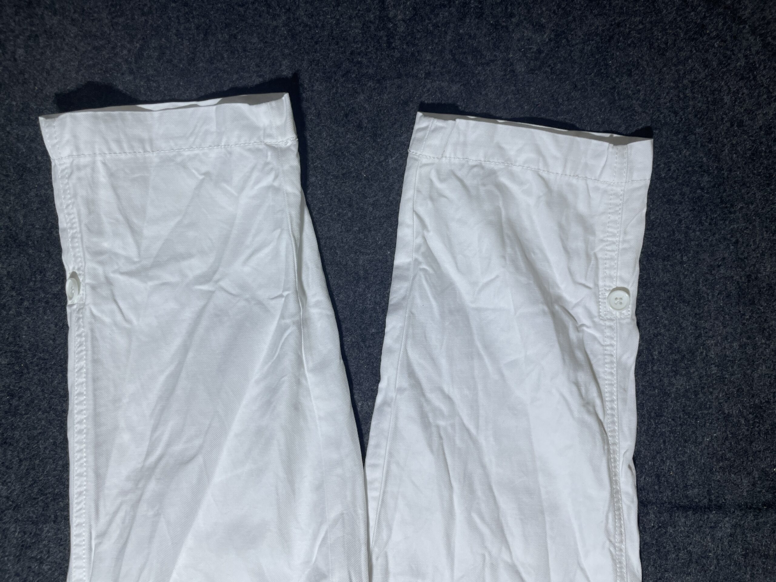 White Trousers detail view