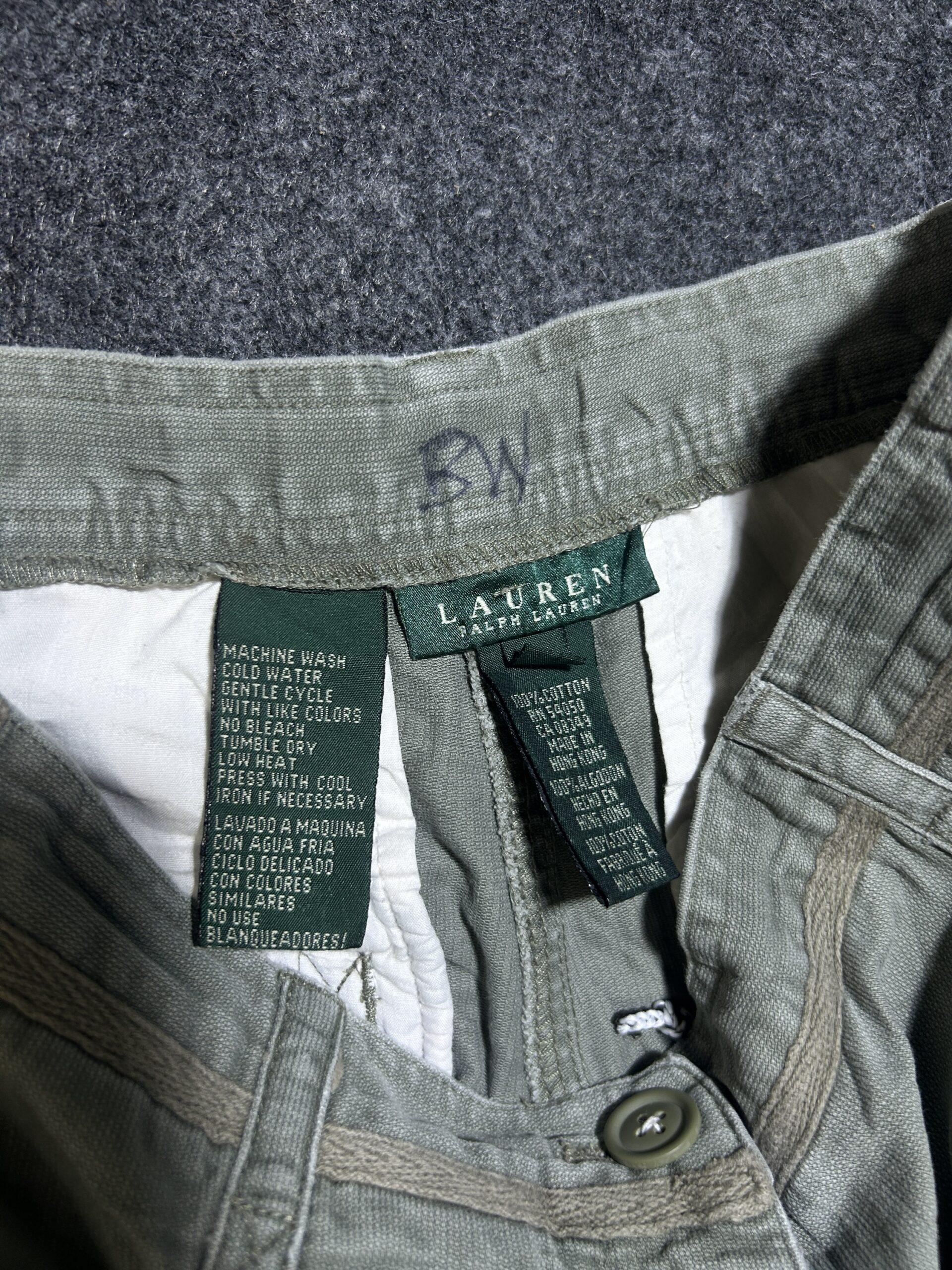 Lauren Ralph Lauren Green Pants back view