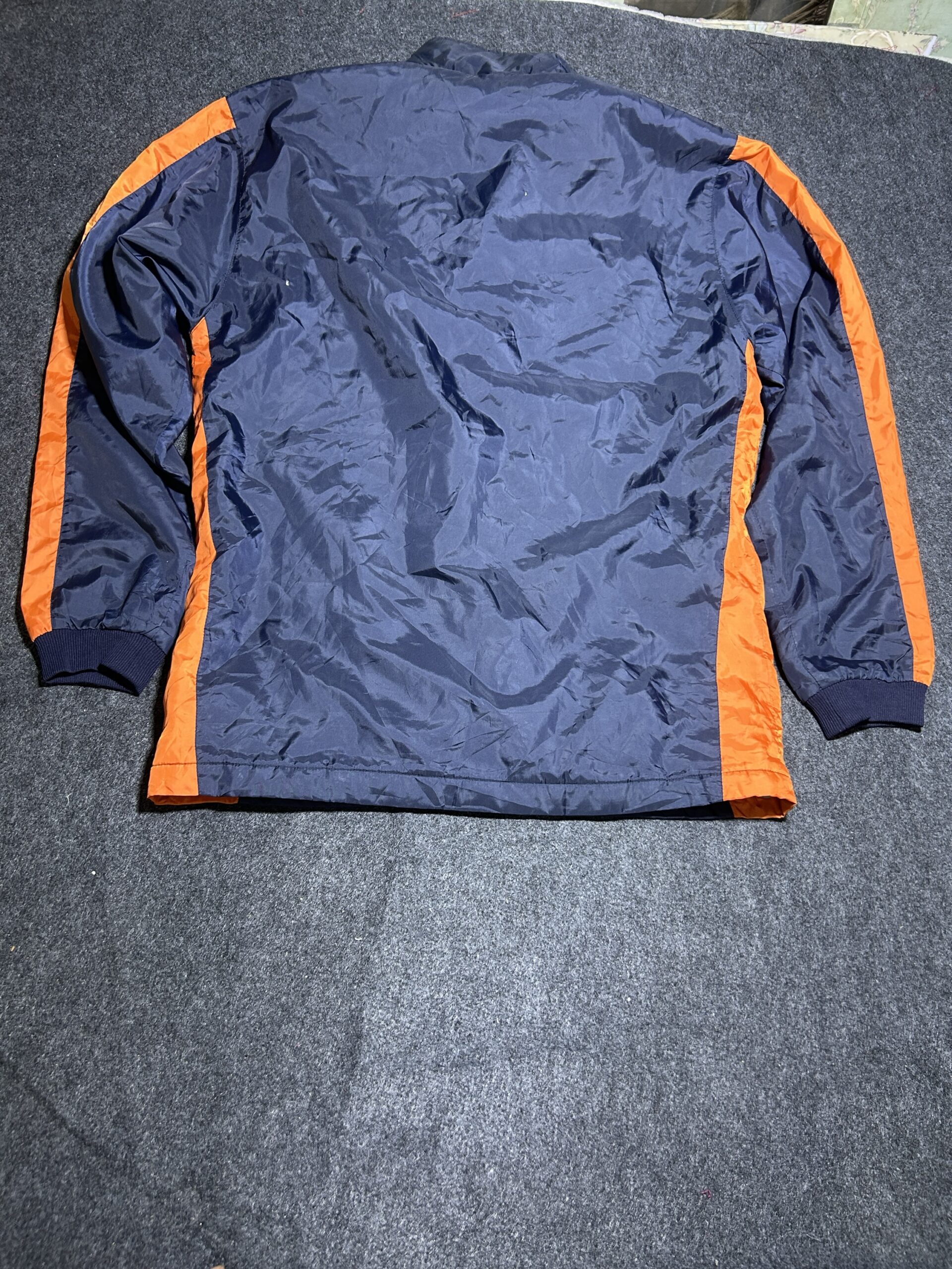 Puma Navy Windbreaker Jacket back view