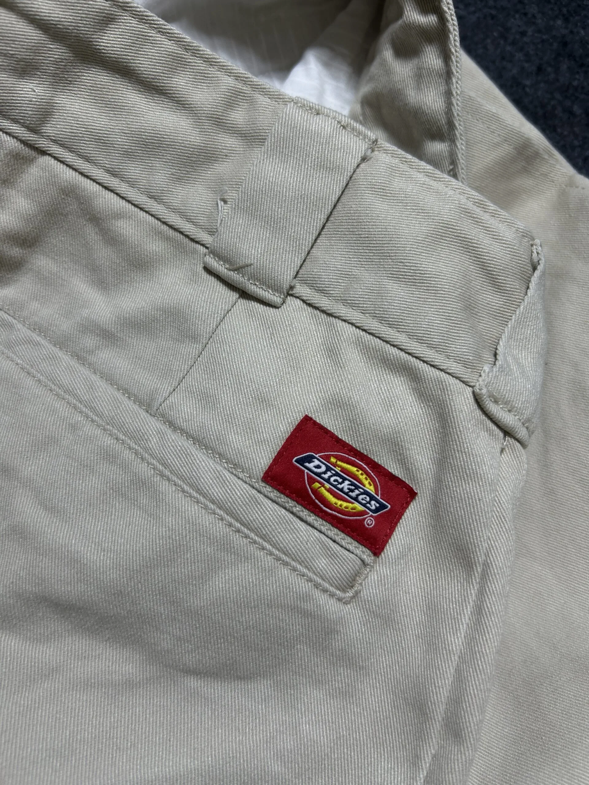 Dickies Beige Jeans back view