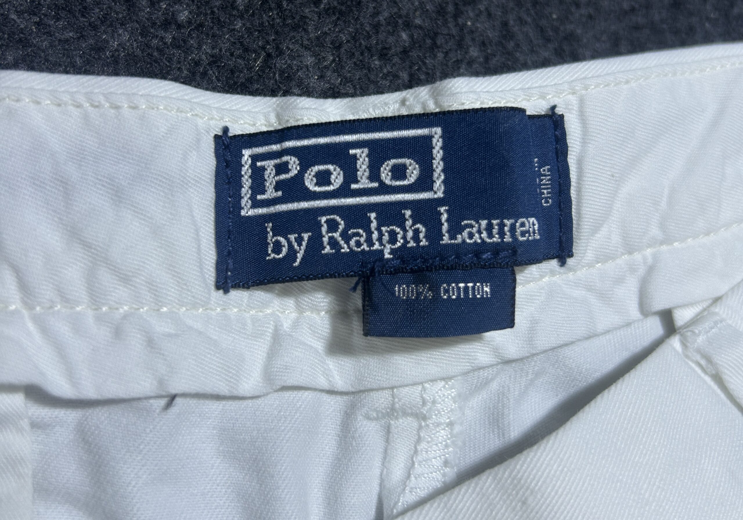 Ralph Lauren White Chinos back view