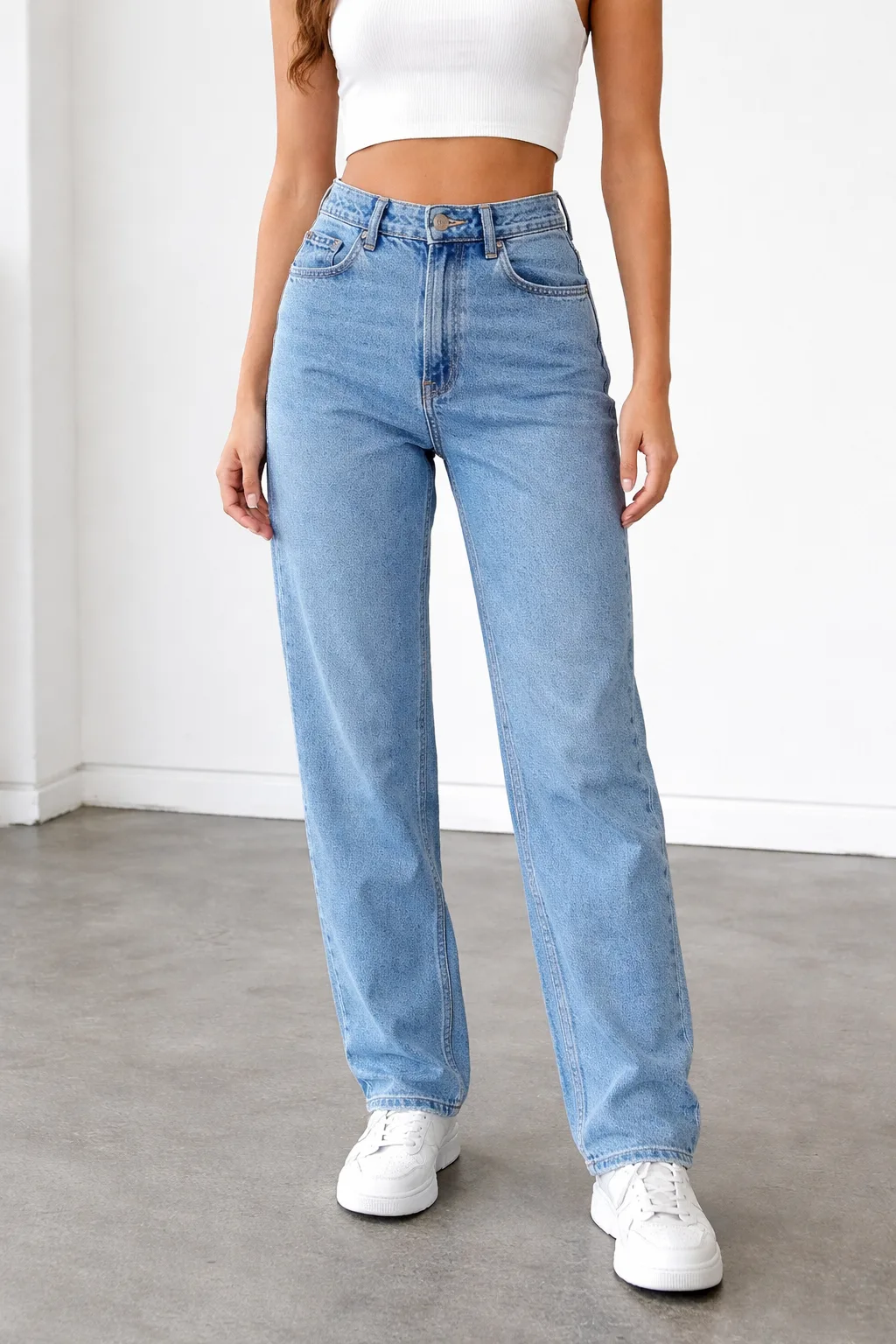 Zara Blue Denim Jeans alternate view