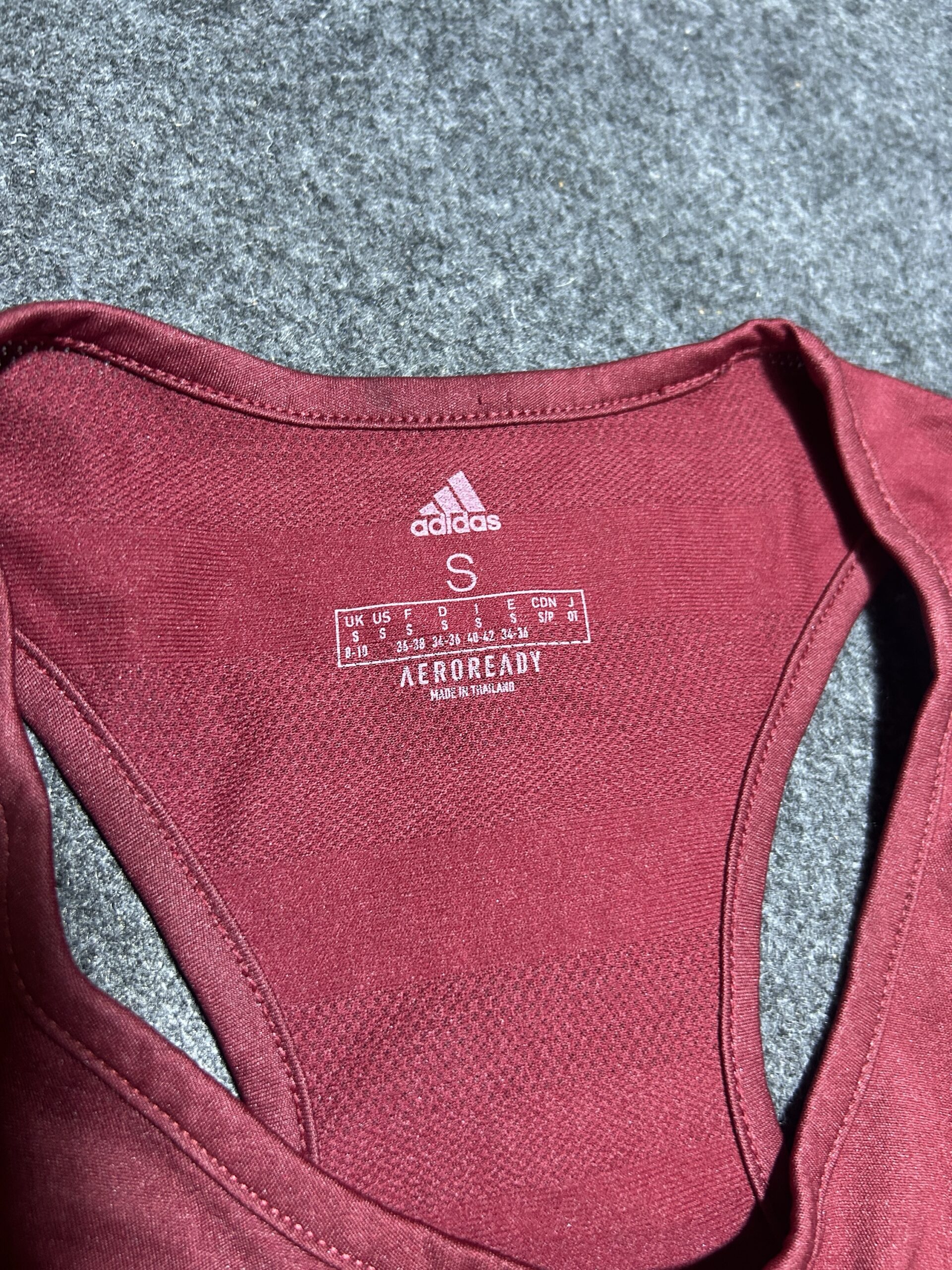Adidas simple back view