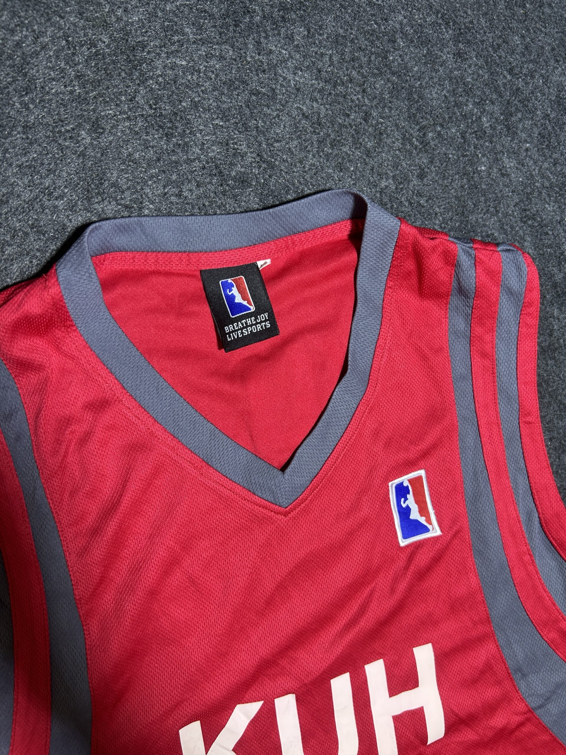 Grey Jersey back view