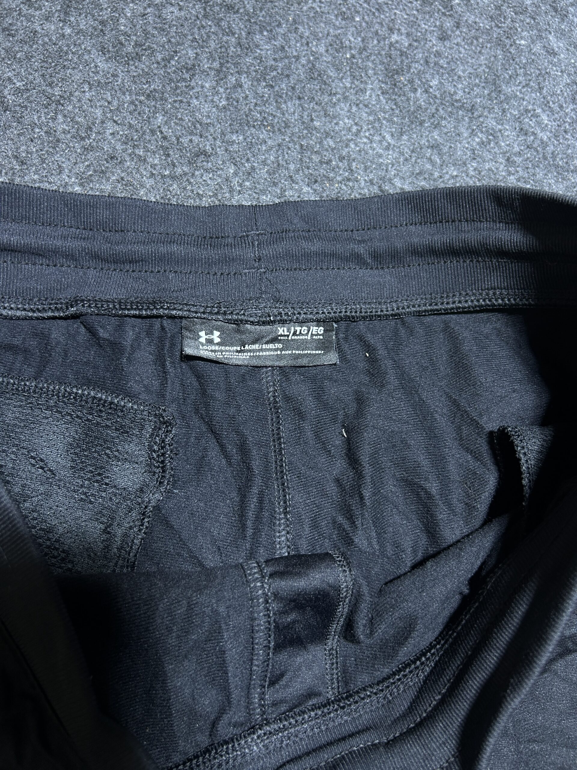Under Armour Black Training Shorts detail view