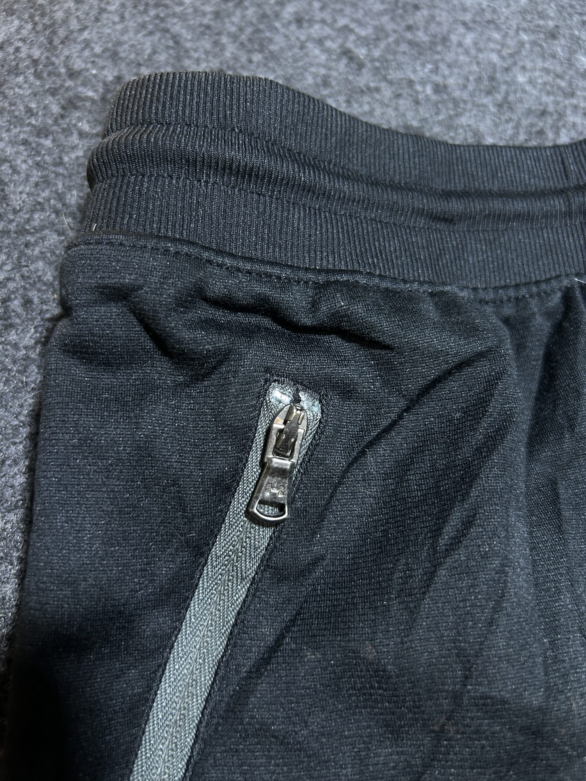 Under Armour Black Shorts back view