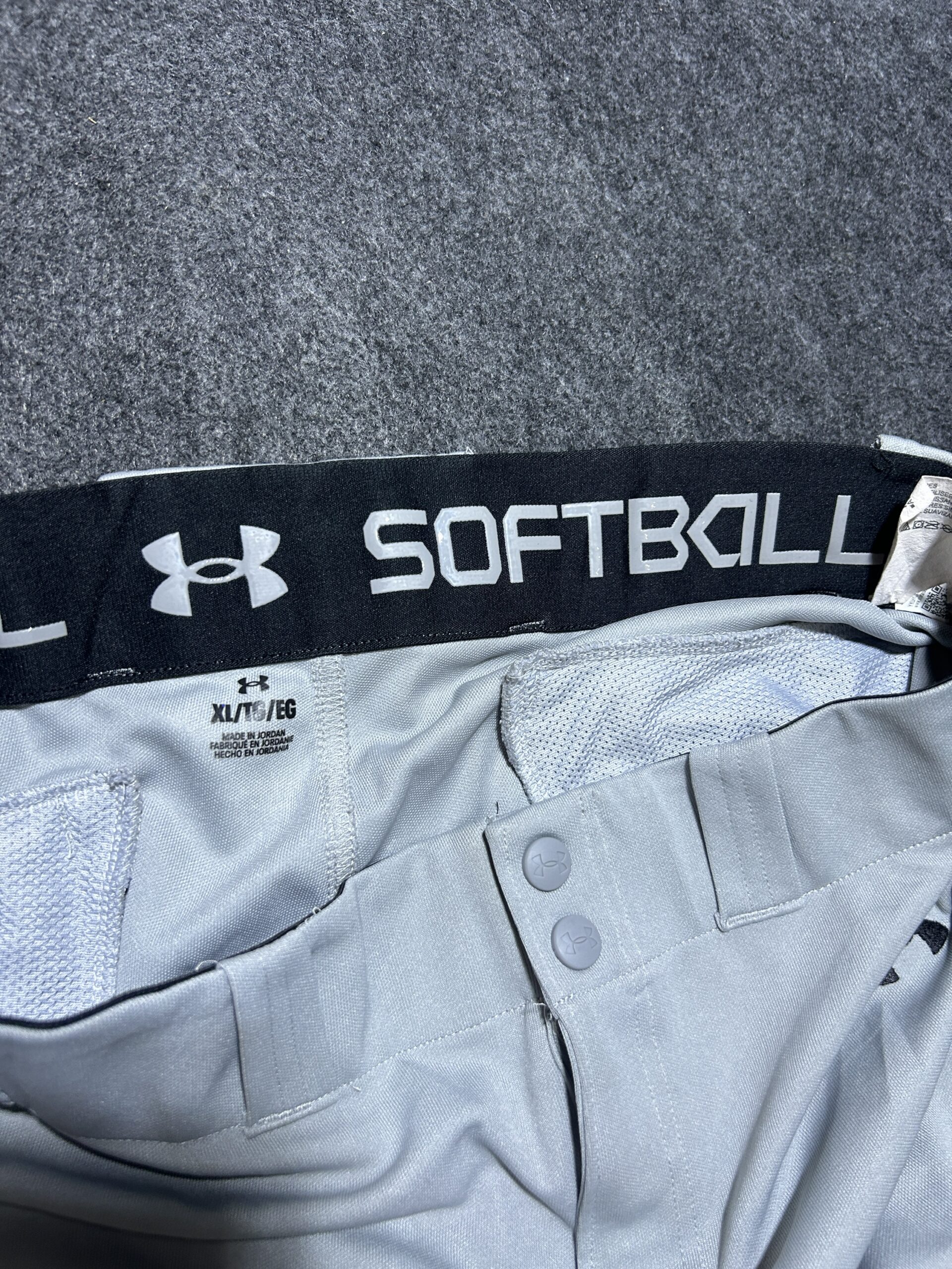 Under Armour Grey Training Shorts detail view
