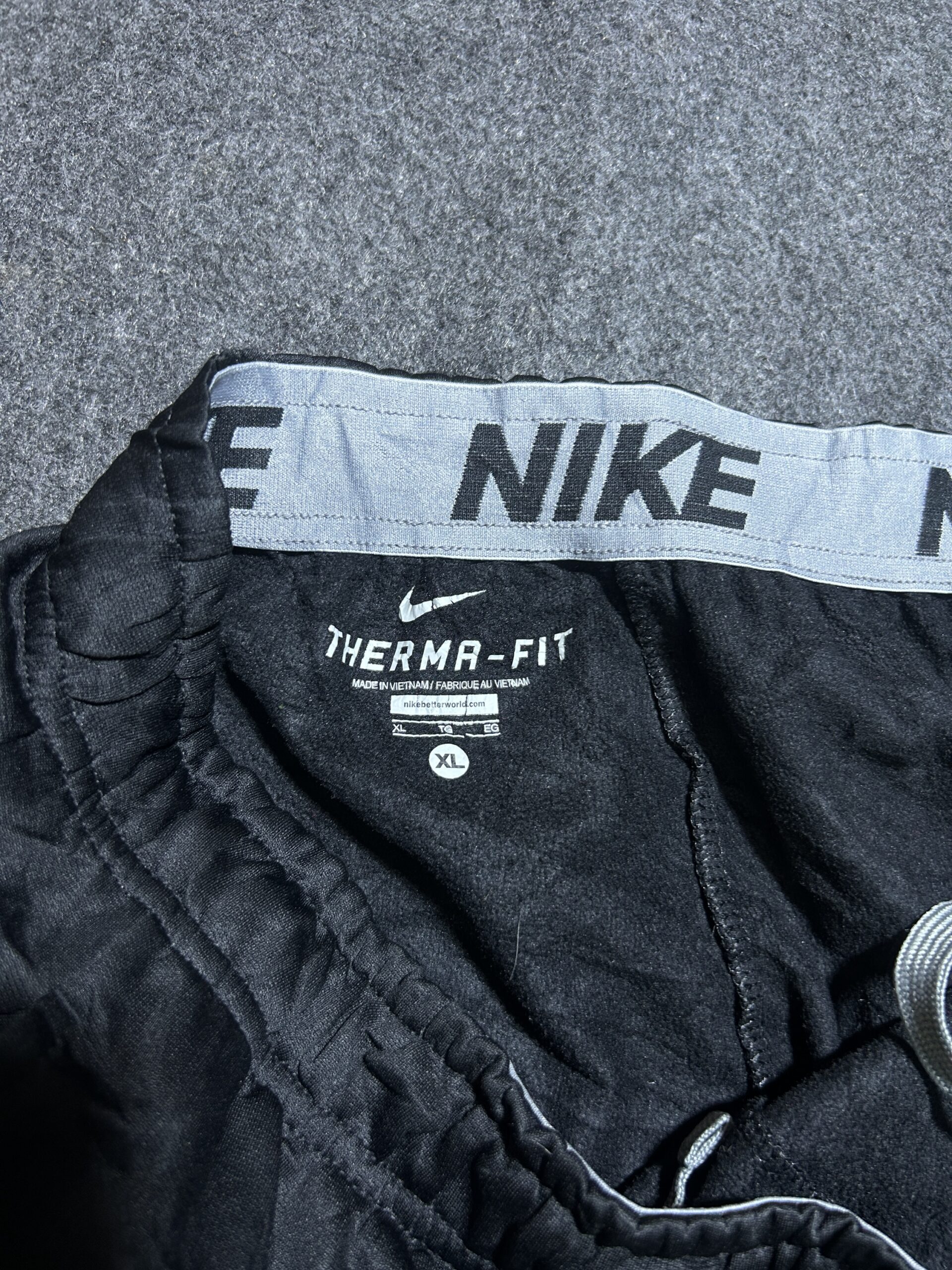 Nike Black Training Shorts detail view