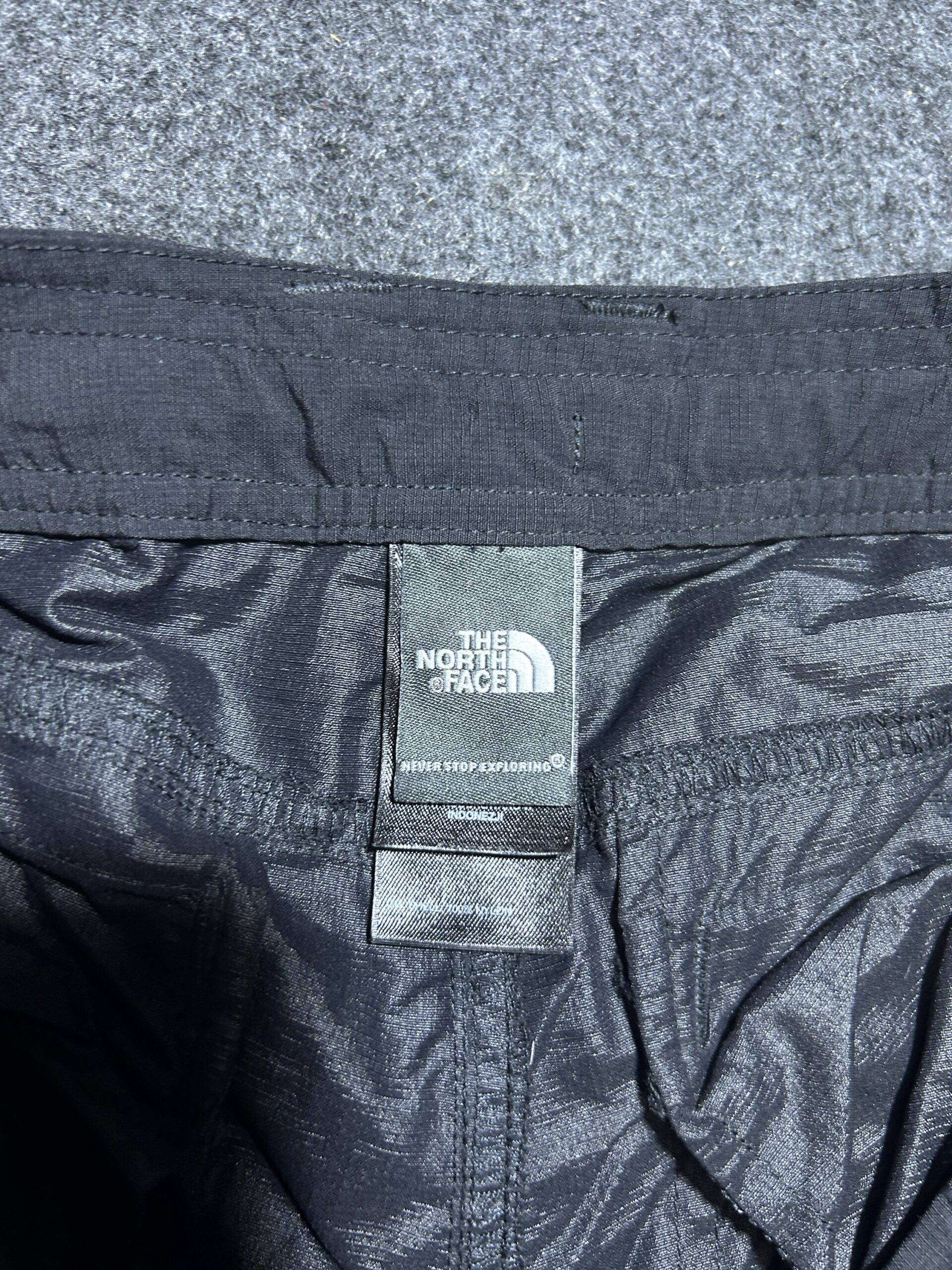 The North Face Black Shorts back view